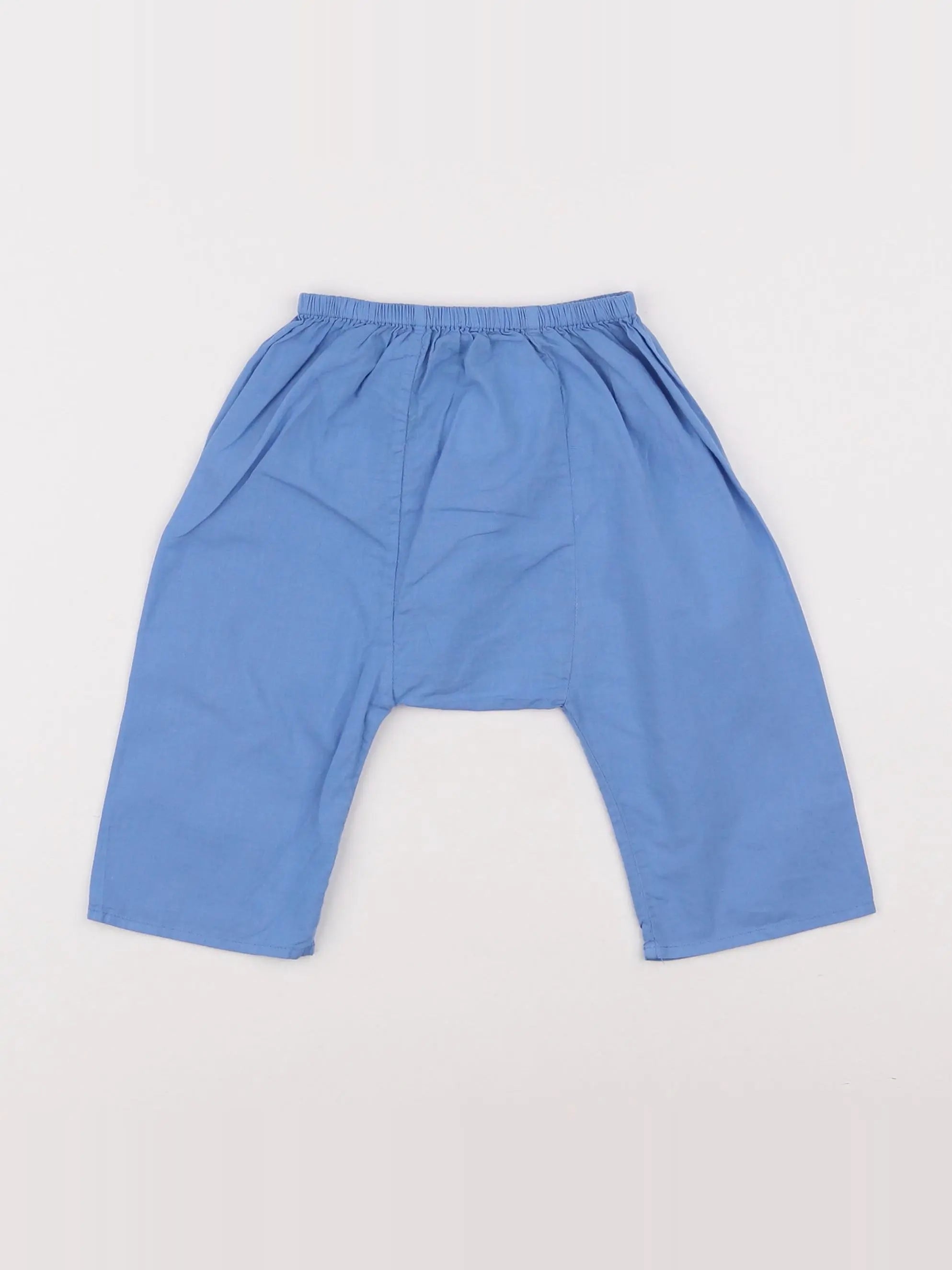 Bonton - sarouel bleu - 6 mois