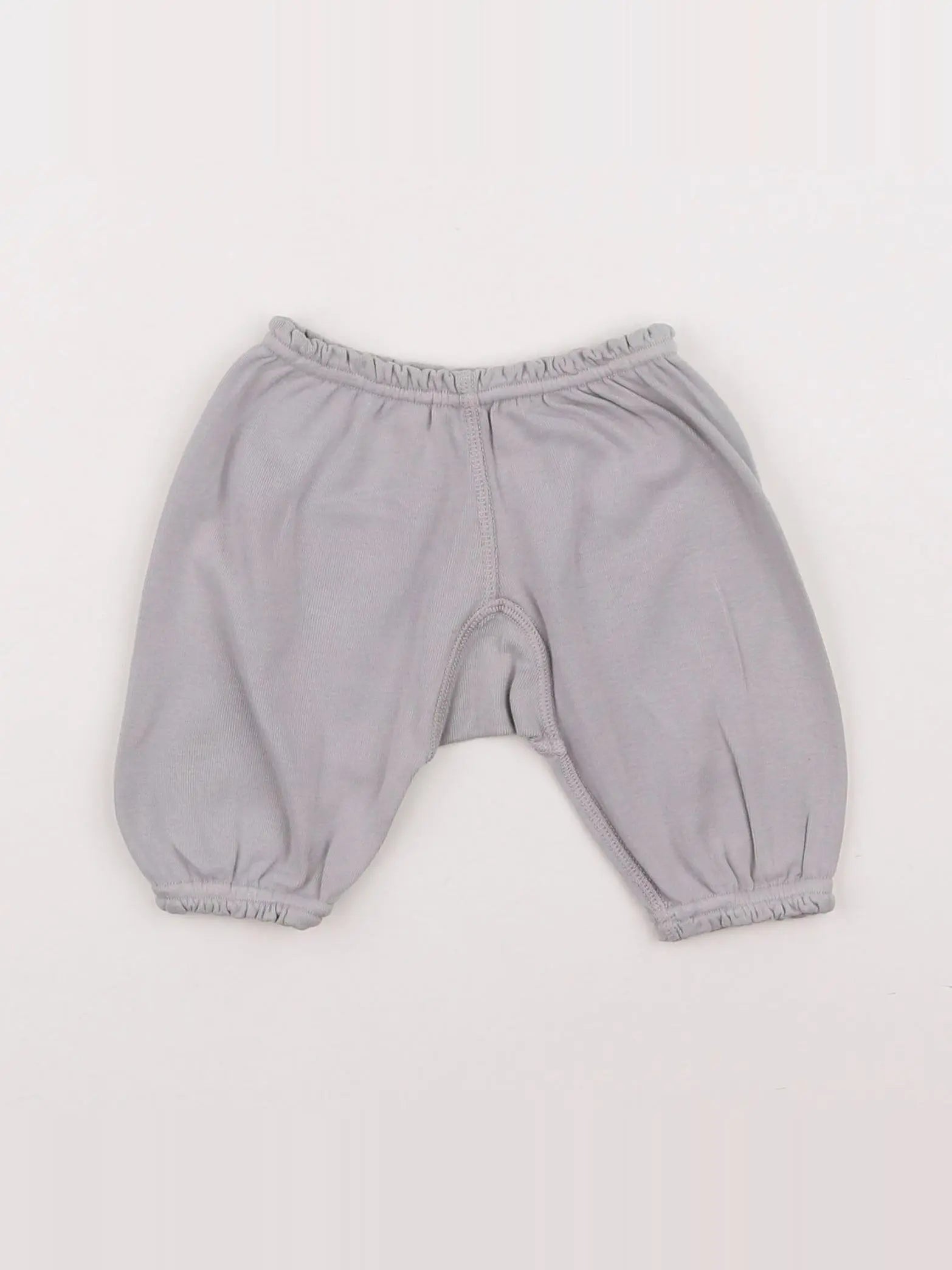 Bonton - sarouel gris - 3/6 mois