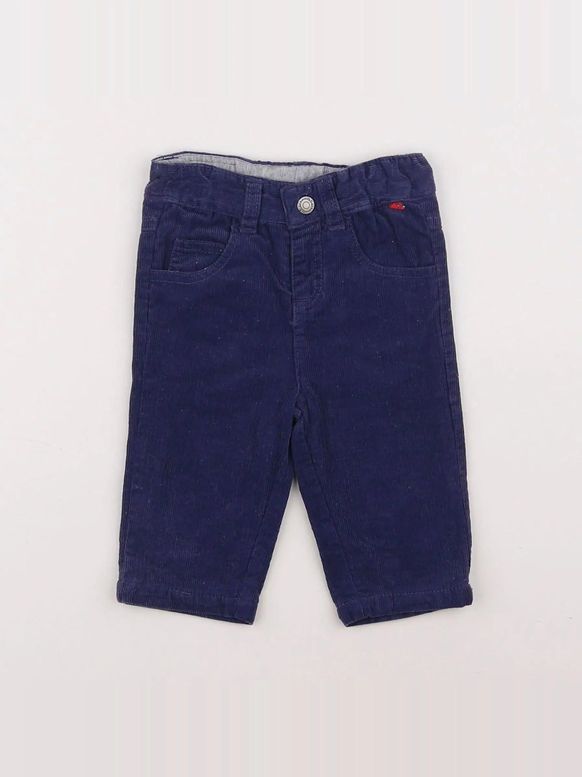 Cadet Rousselle - pantalon doublé bleu - 6 mois