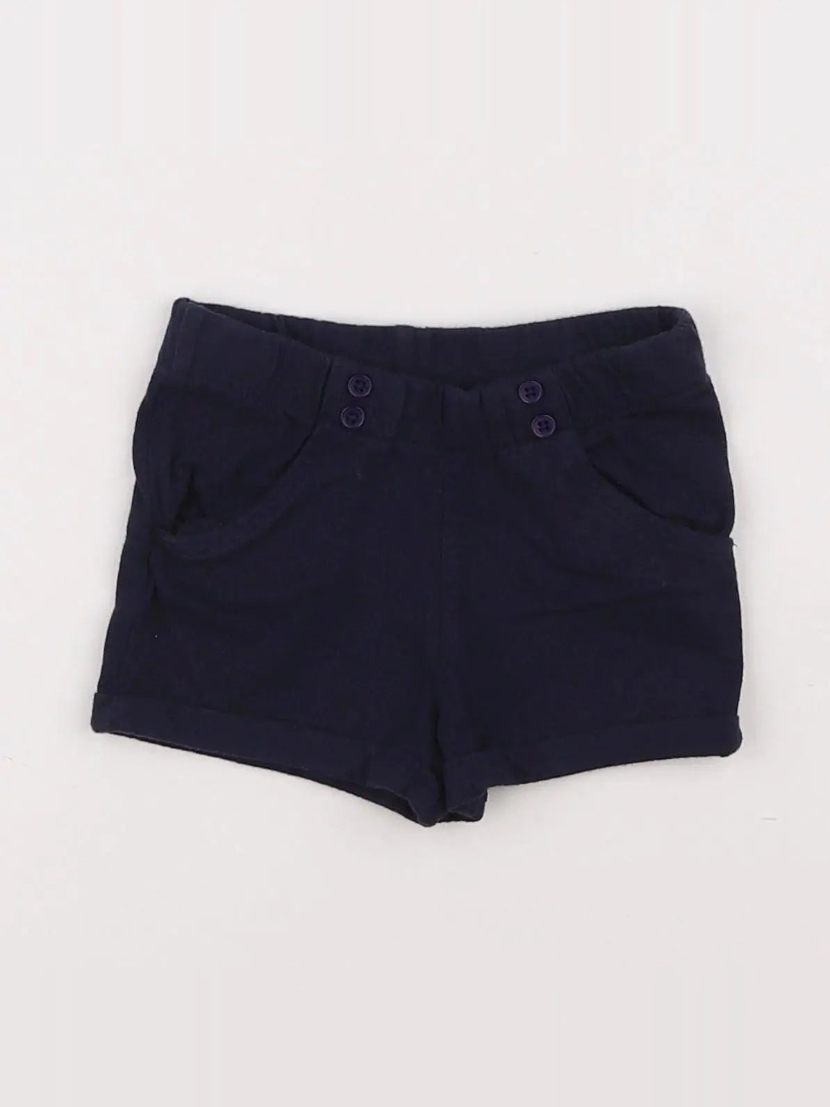 Boutchou - short bleu - 6 mois