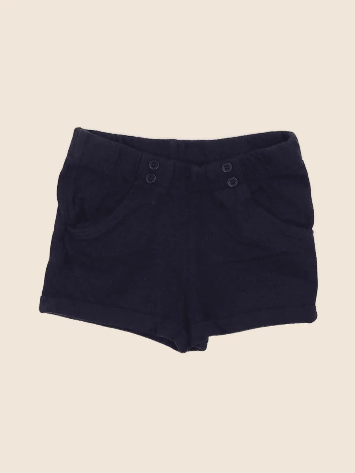 Boutchou - short bleu - 6 mois