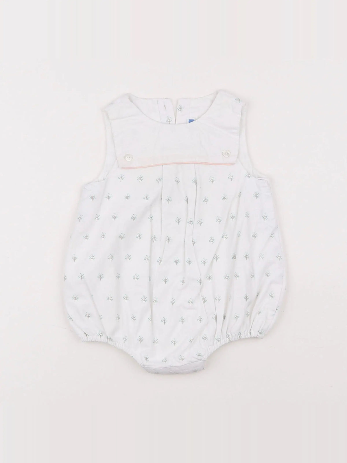 Jacadi - combinaison blanc - 12 mois