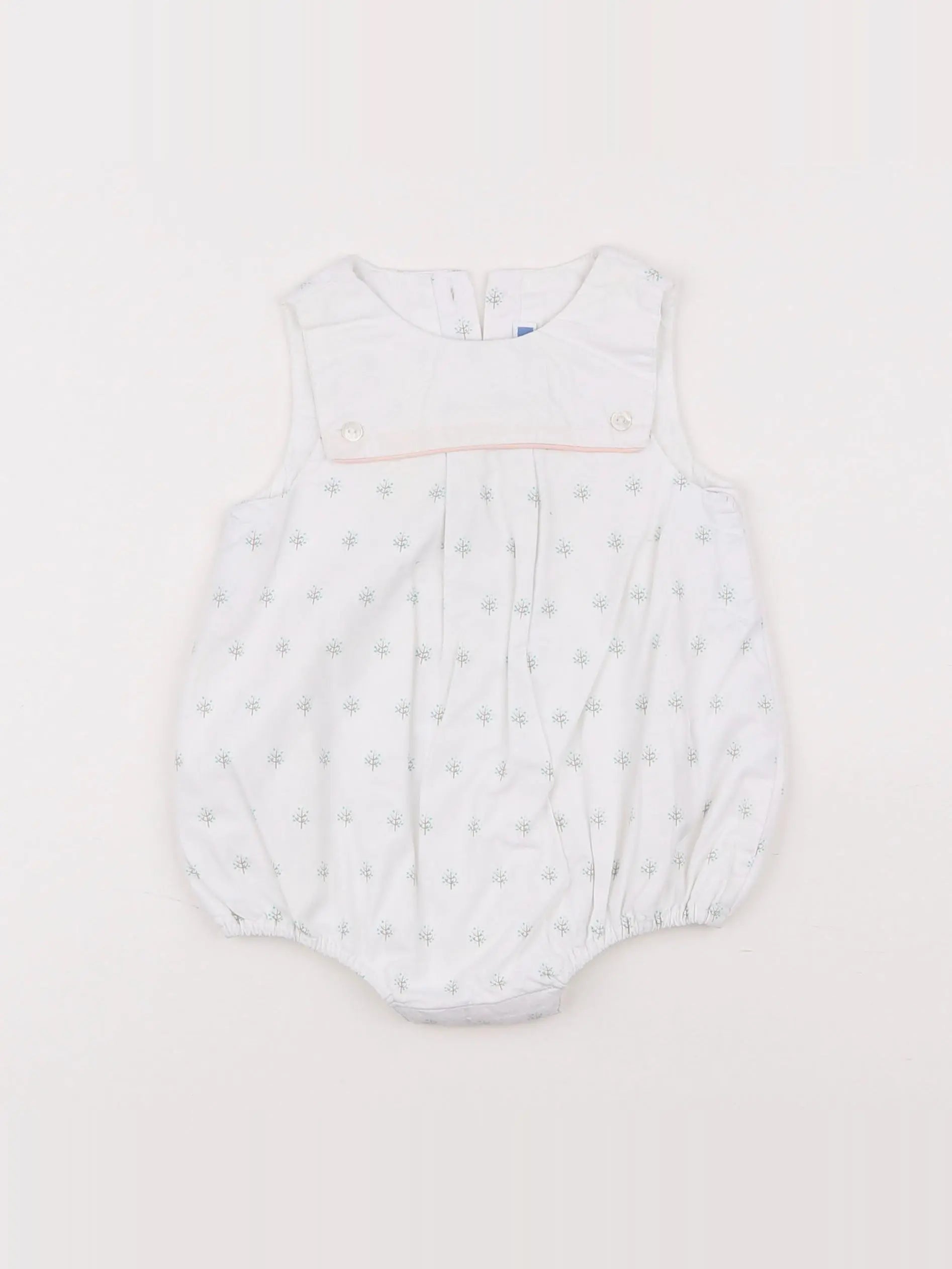 Jacadi - combinaison blanc - 12 mois