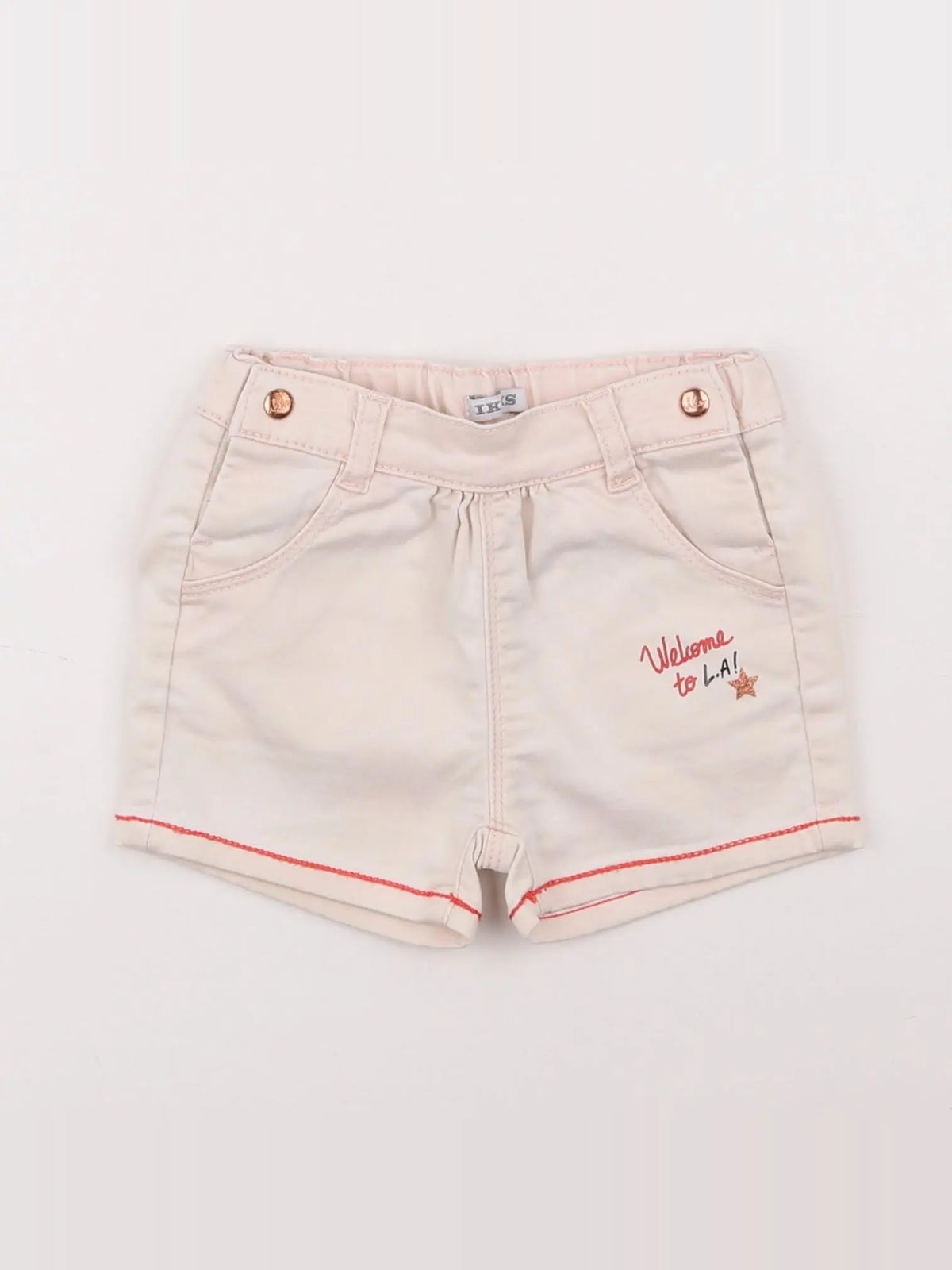 IKKS - short rose - 2 ans