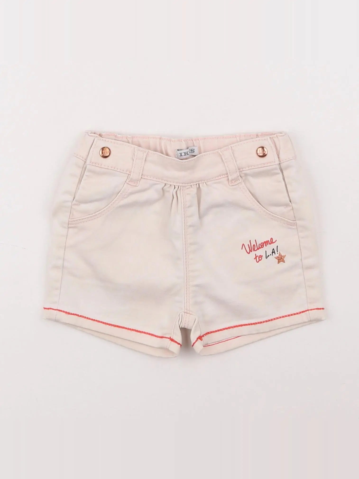 IKKS - short rose - 2 ans