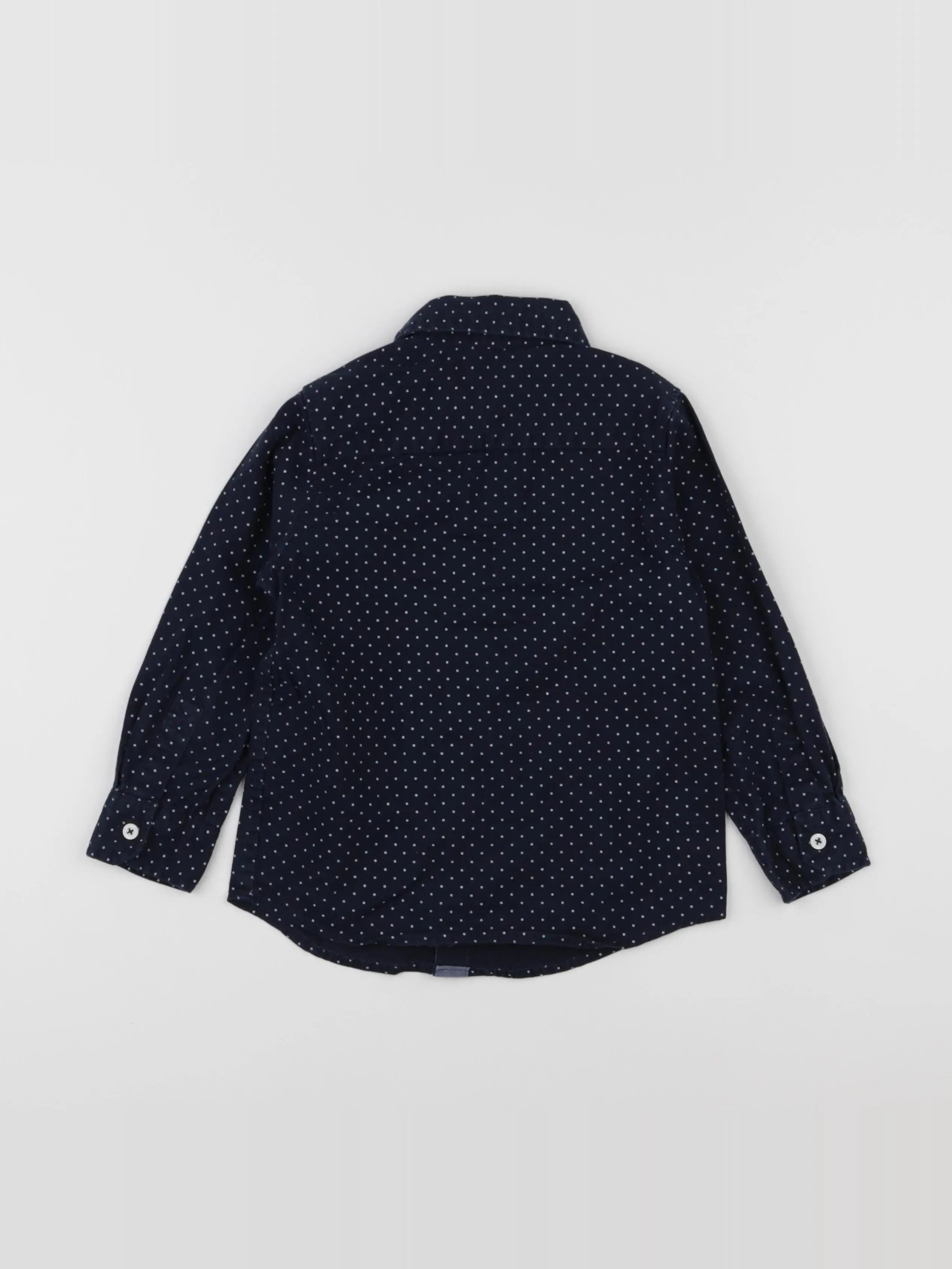 Vertbaudet - chemise bleu - 4 ans