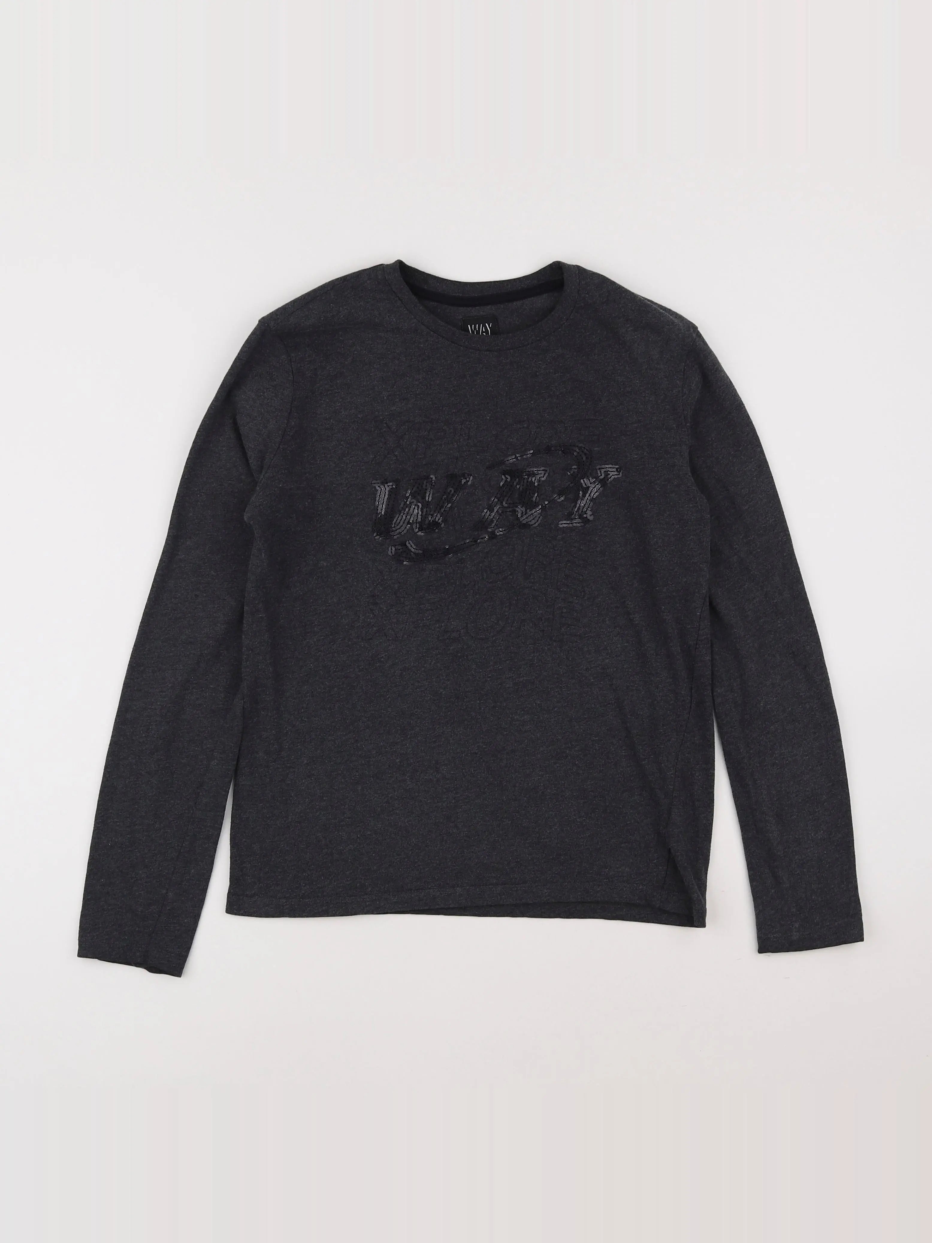 IKKS - tee-shirt gris - 12 ans