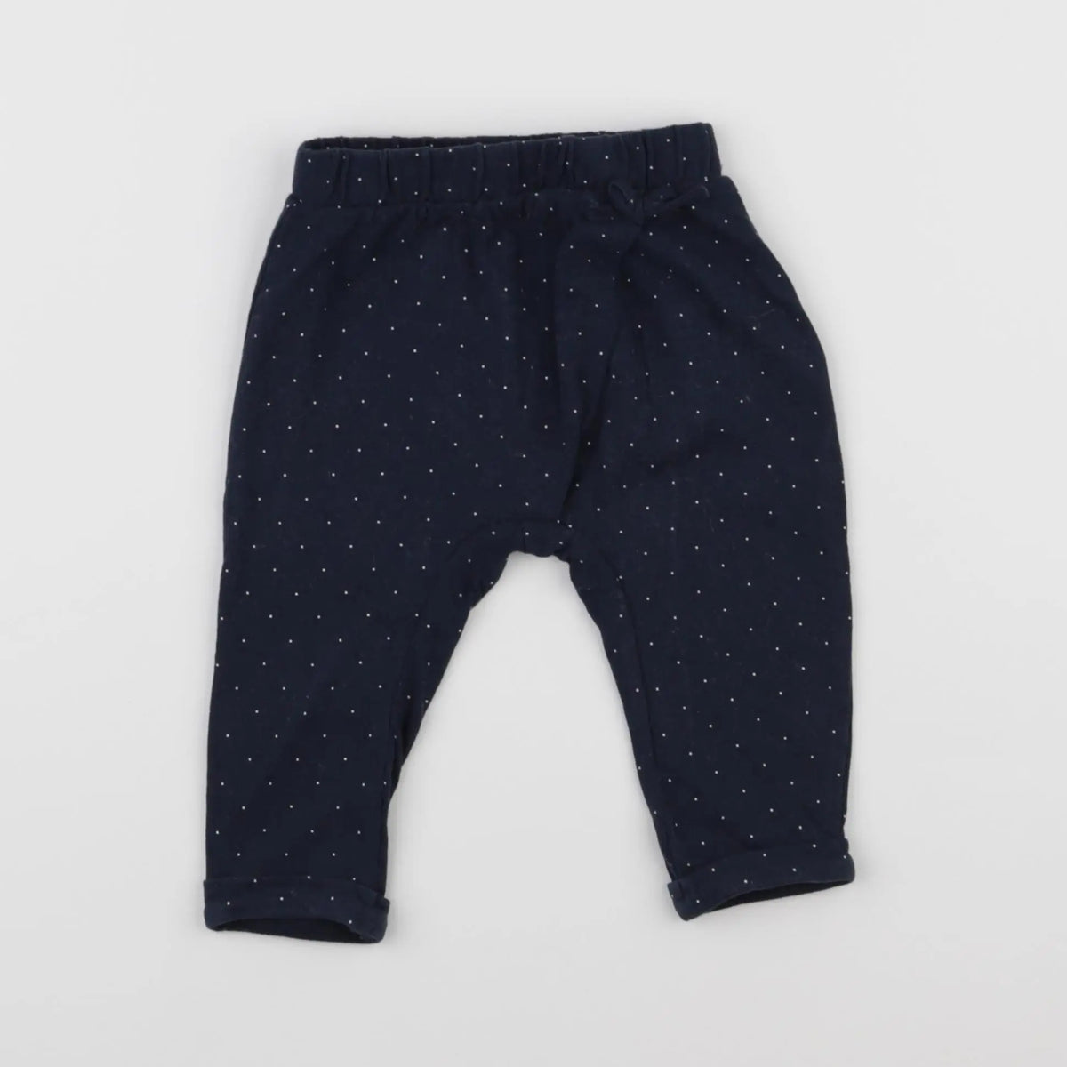 Vertbaudet - pantalon bleu - 6 mois