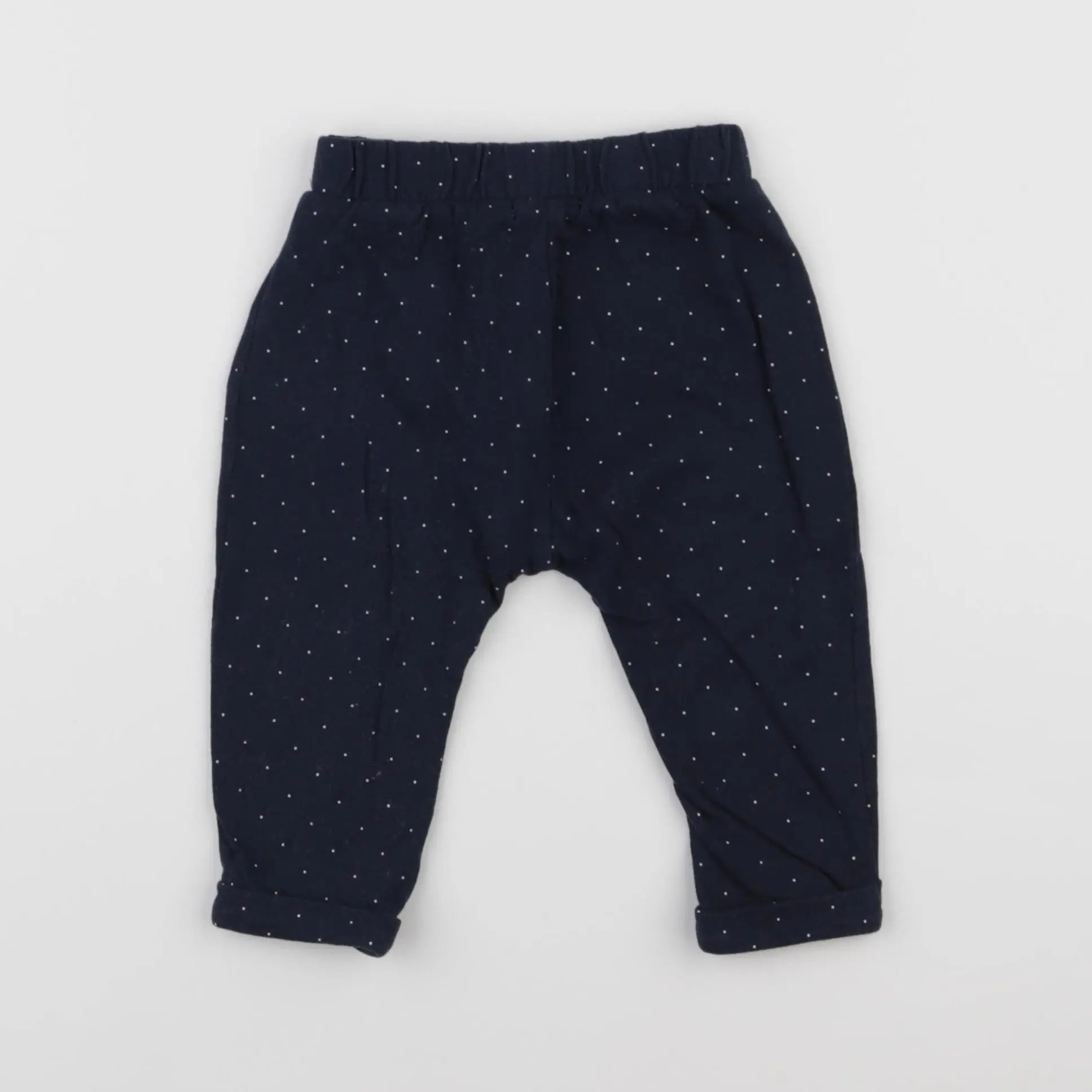 Vertbaudet - pantalon bleu - 6 mois
