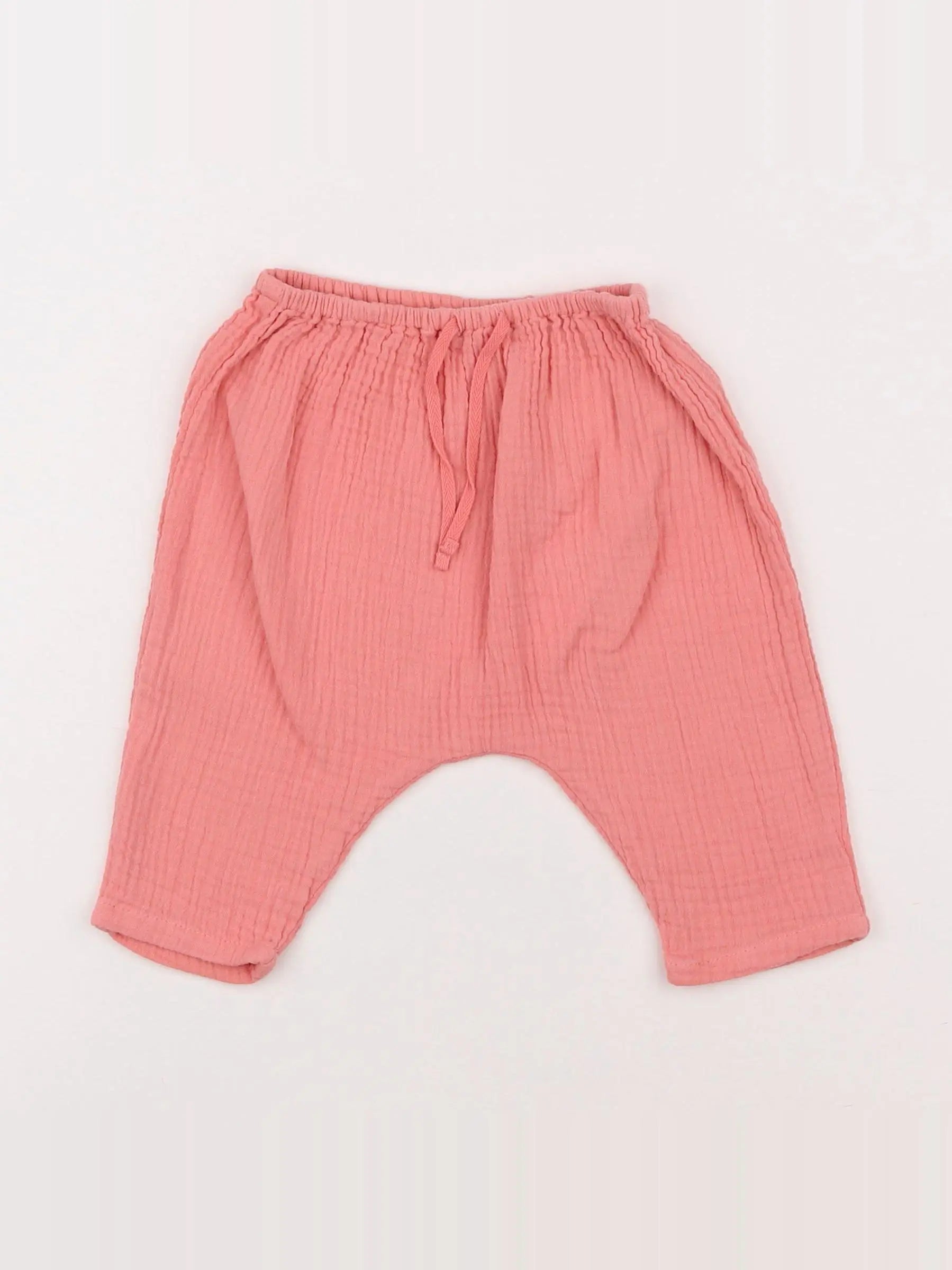Boutchou - sarouel rose - 3 mois