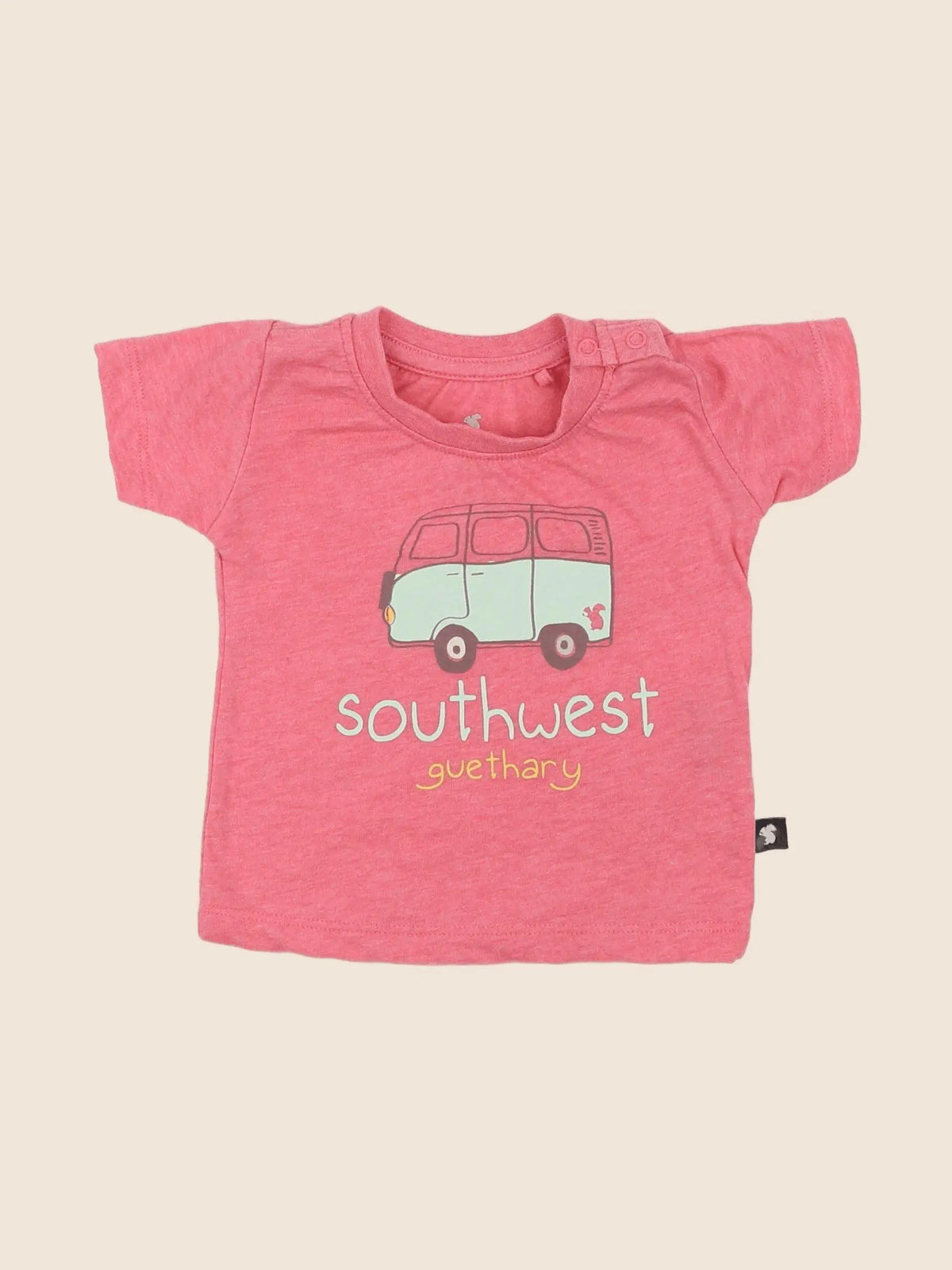 Southwest - tee-shirt rose - 6 mois