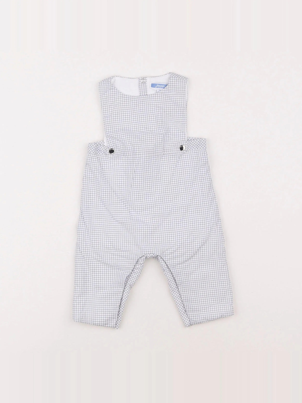 Jacadi - combinaison blanc, bleu - 6 mois