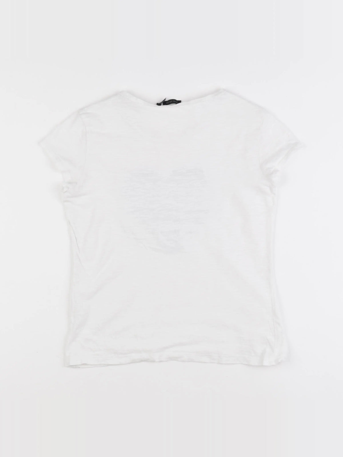 IKKS - tee-shirt blanc - 10 ans
