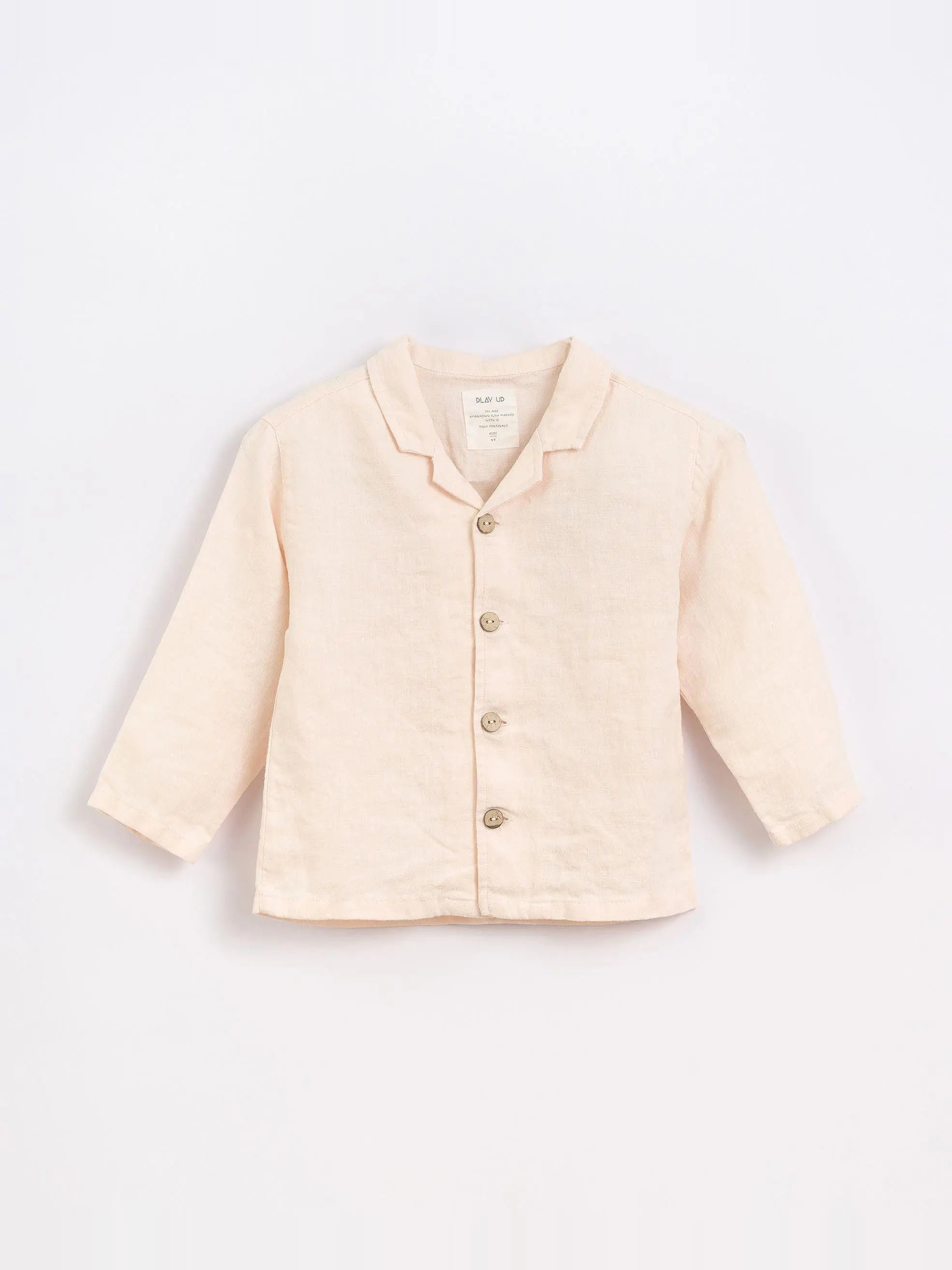 Chemise manches longues Linho beige