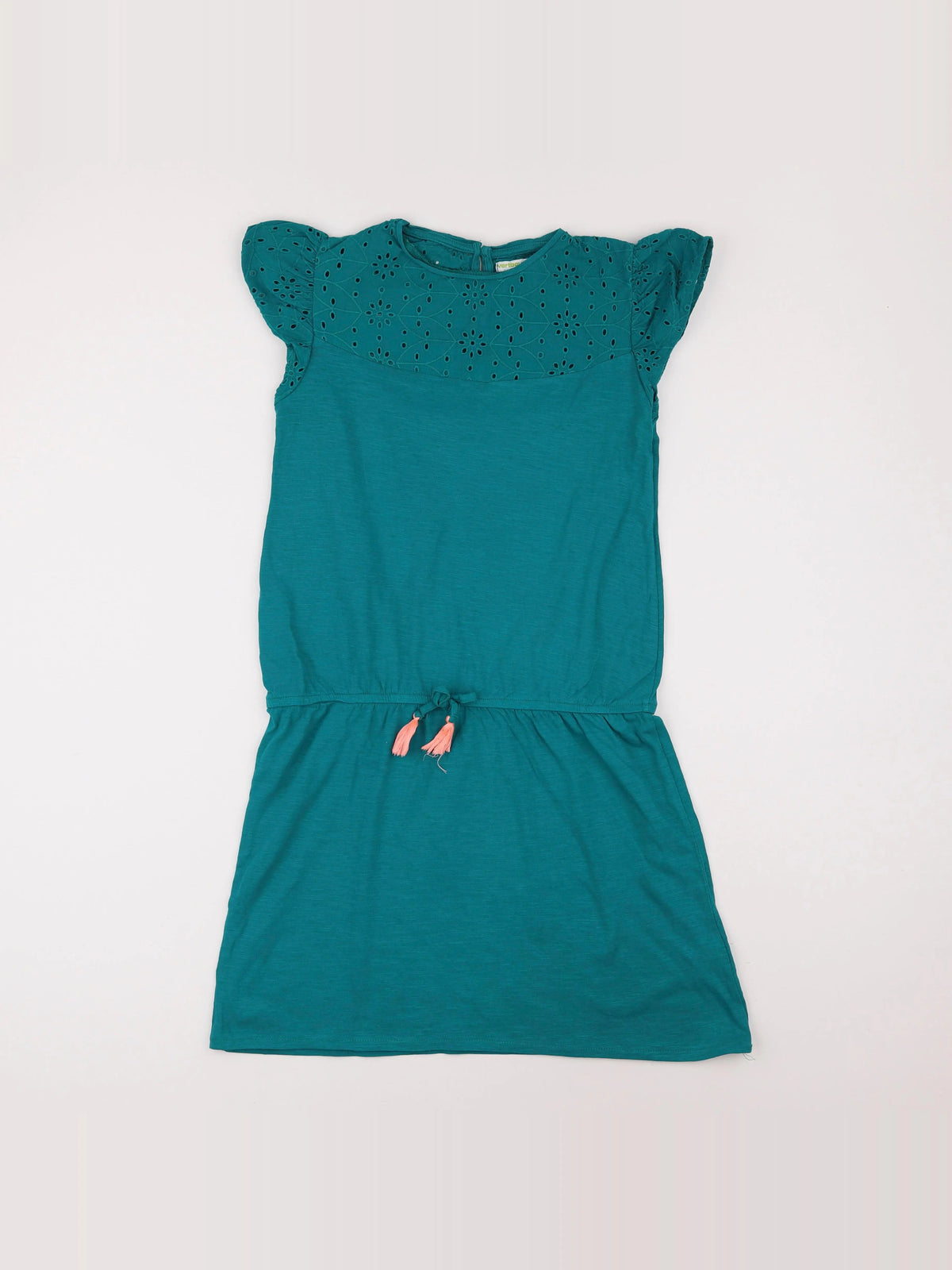 Vertbaudet - robe vert - 14 ans