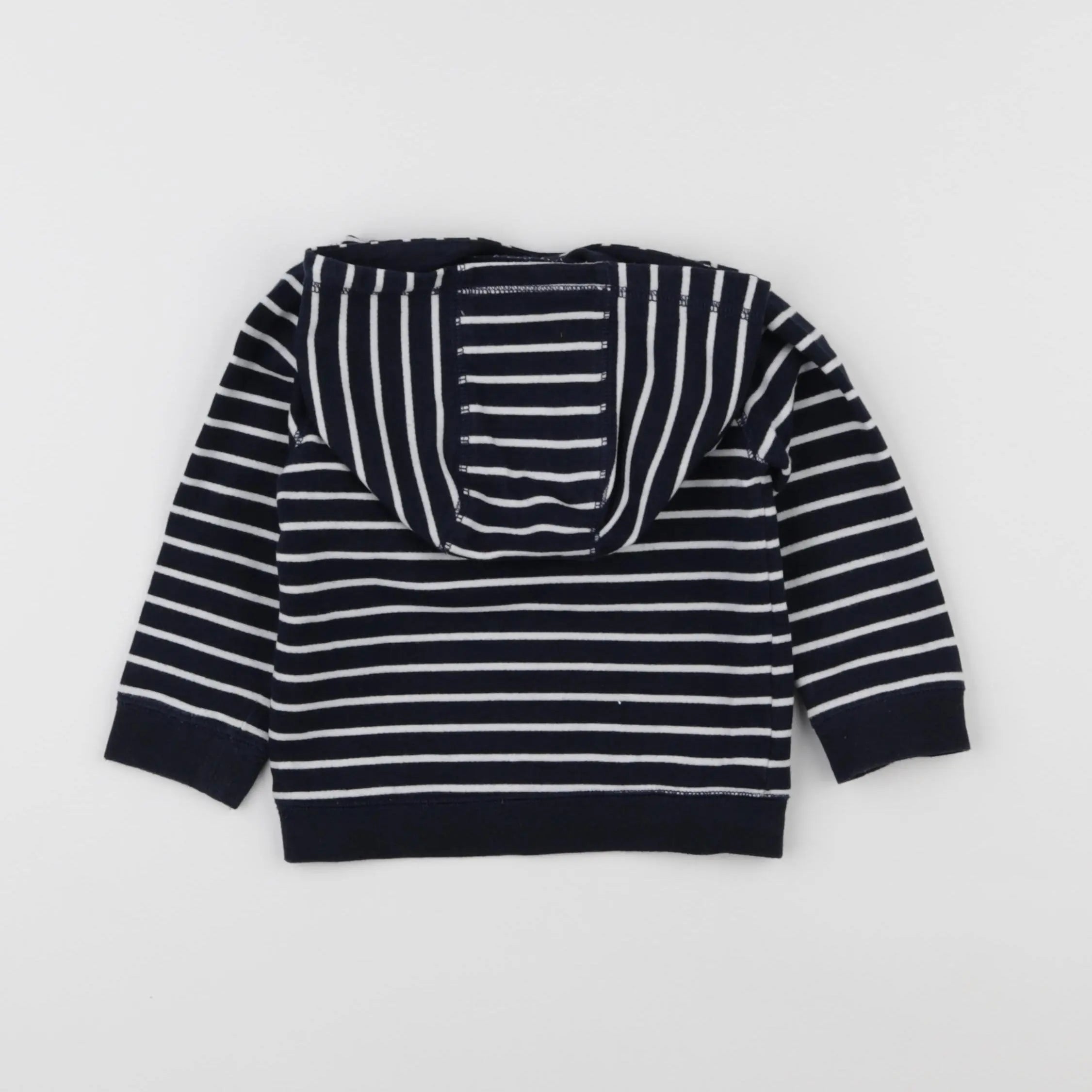 Vertbaudet - sweat bleu - 18 mois