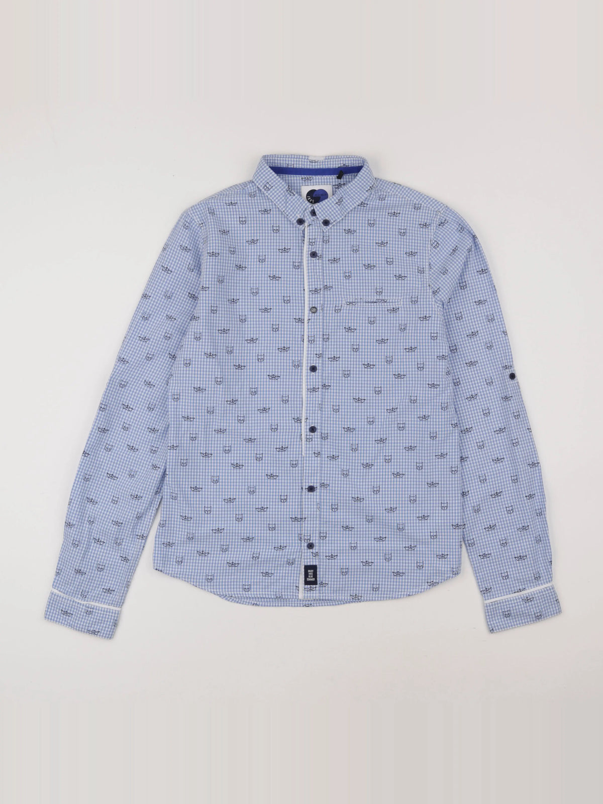 IKKS - chemise bleu - 14 ans