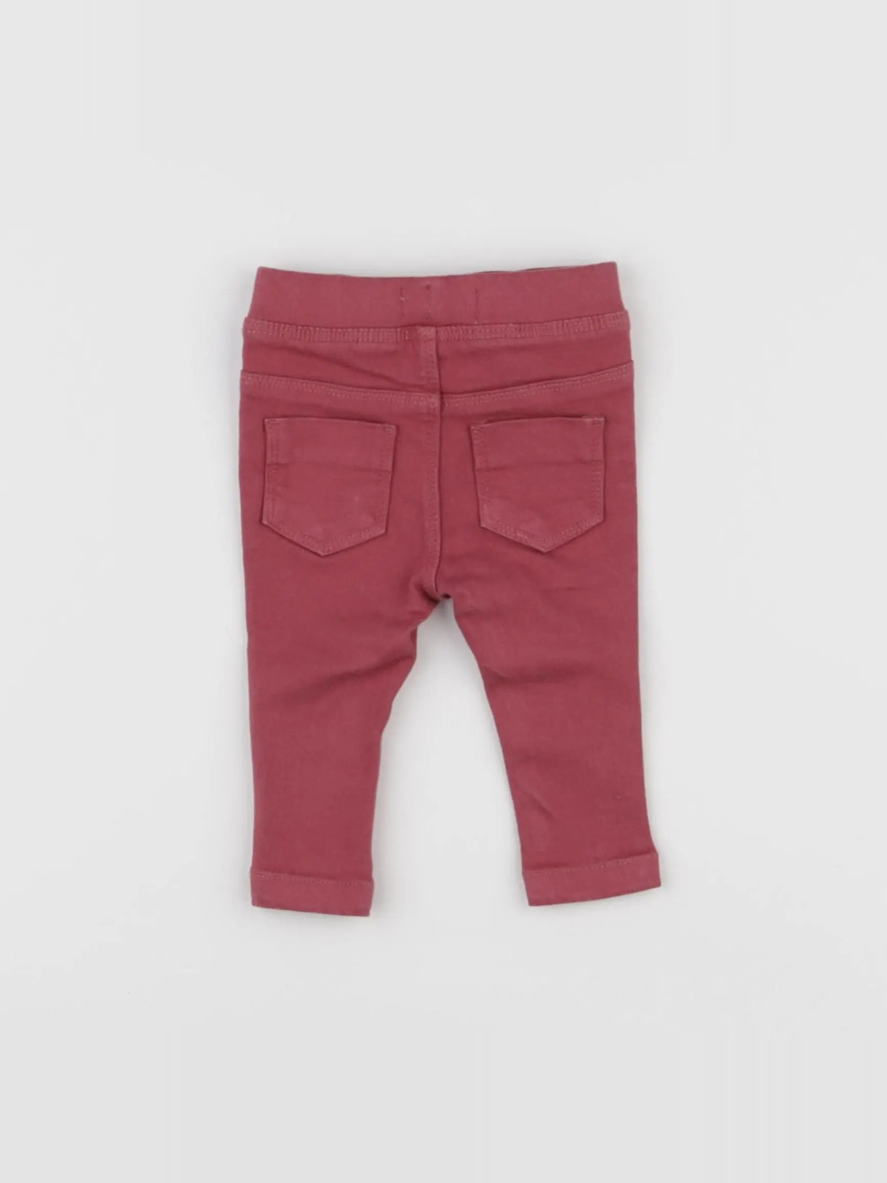 Vertbaudet - jegging rose - 3 mois