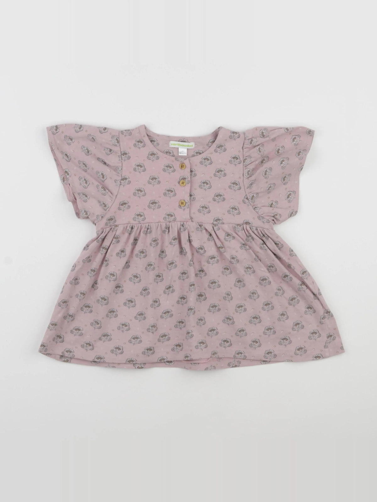 Vertbaudet - tee-shirt rose - 18 mois