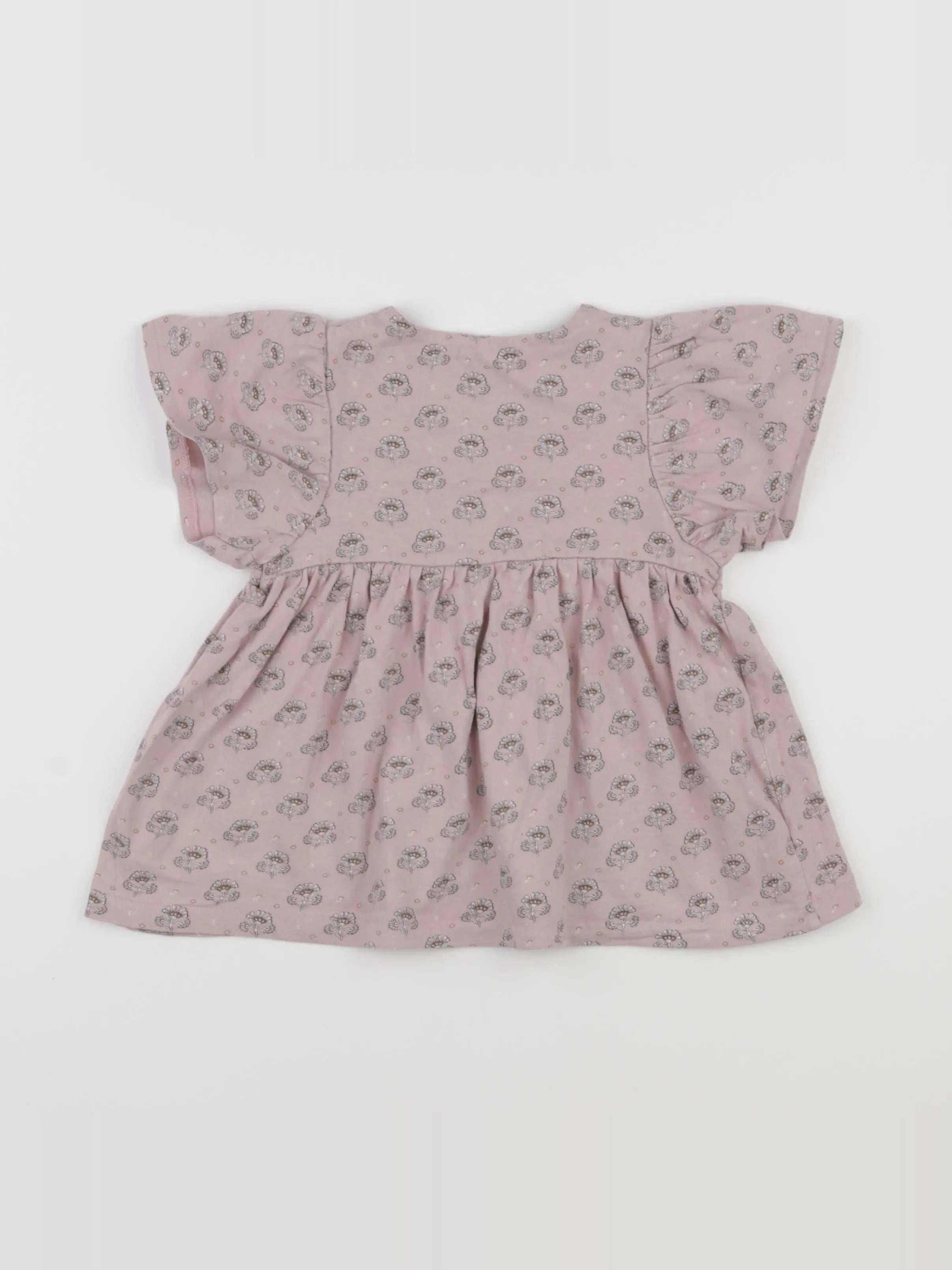 Vertbaudet - tee-shirt rose - 18 mois