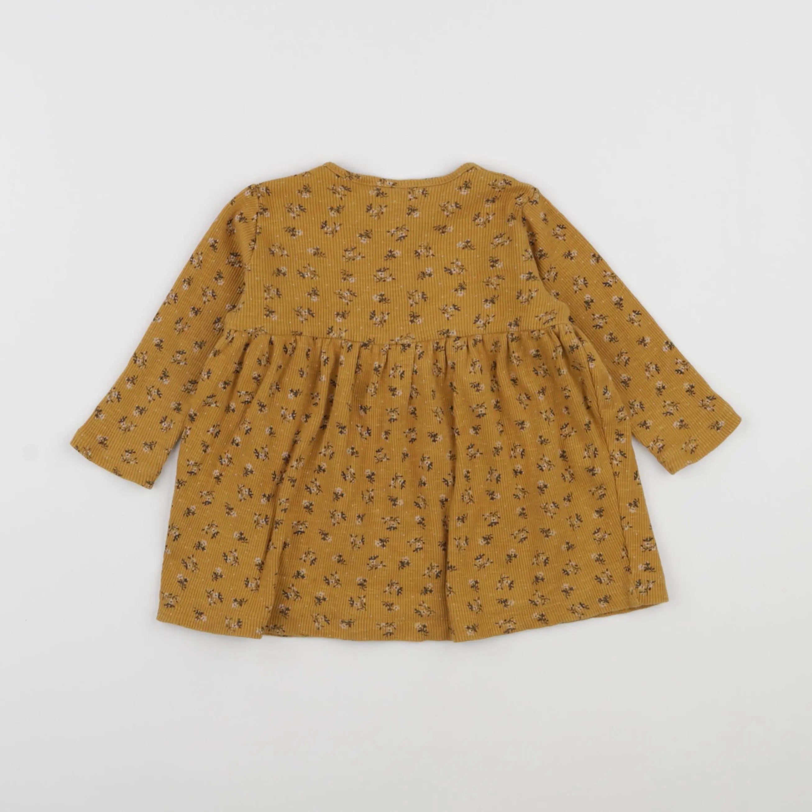 Vertbaudet - robe jaune - 18 mois