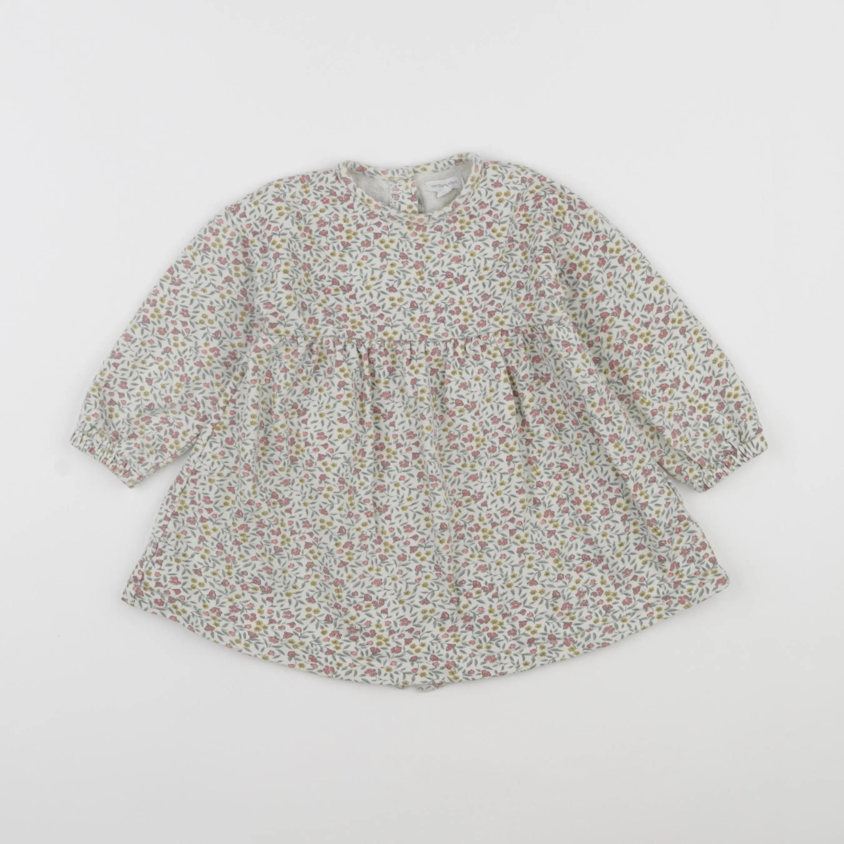 Vertbaudet - robe multicolore - 18 mois