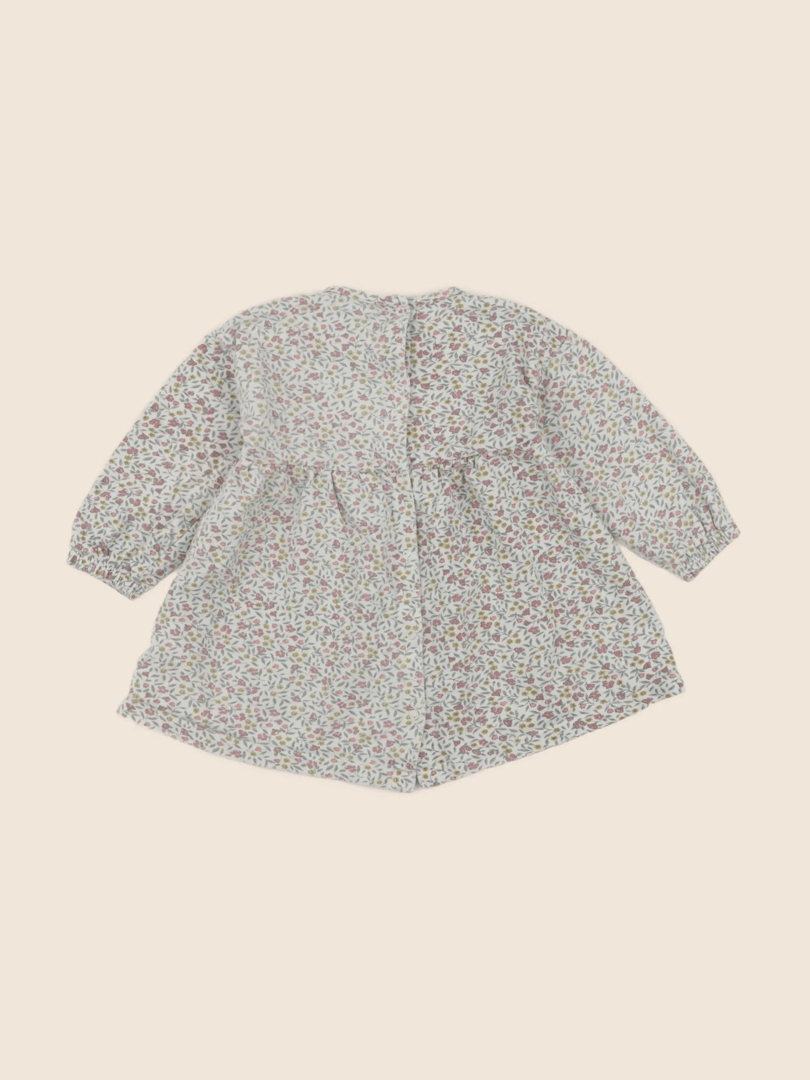 Vertbaudet - robe multicolore - 18 mois