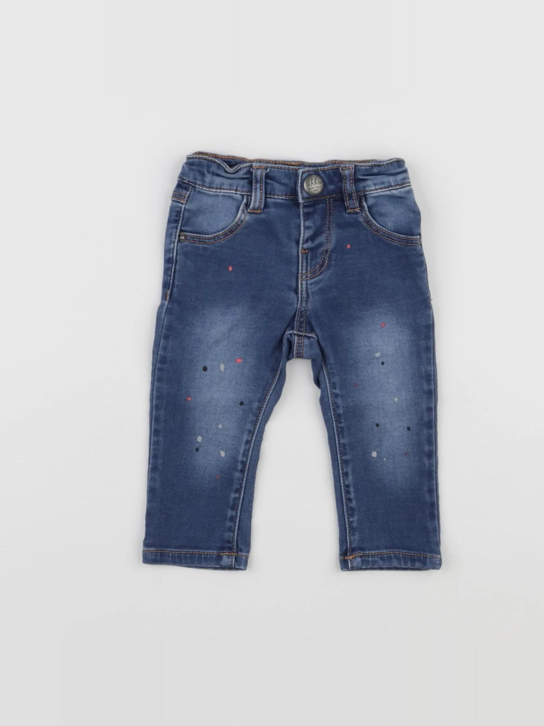 IKKS - jean bleu - 3 mois