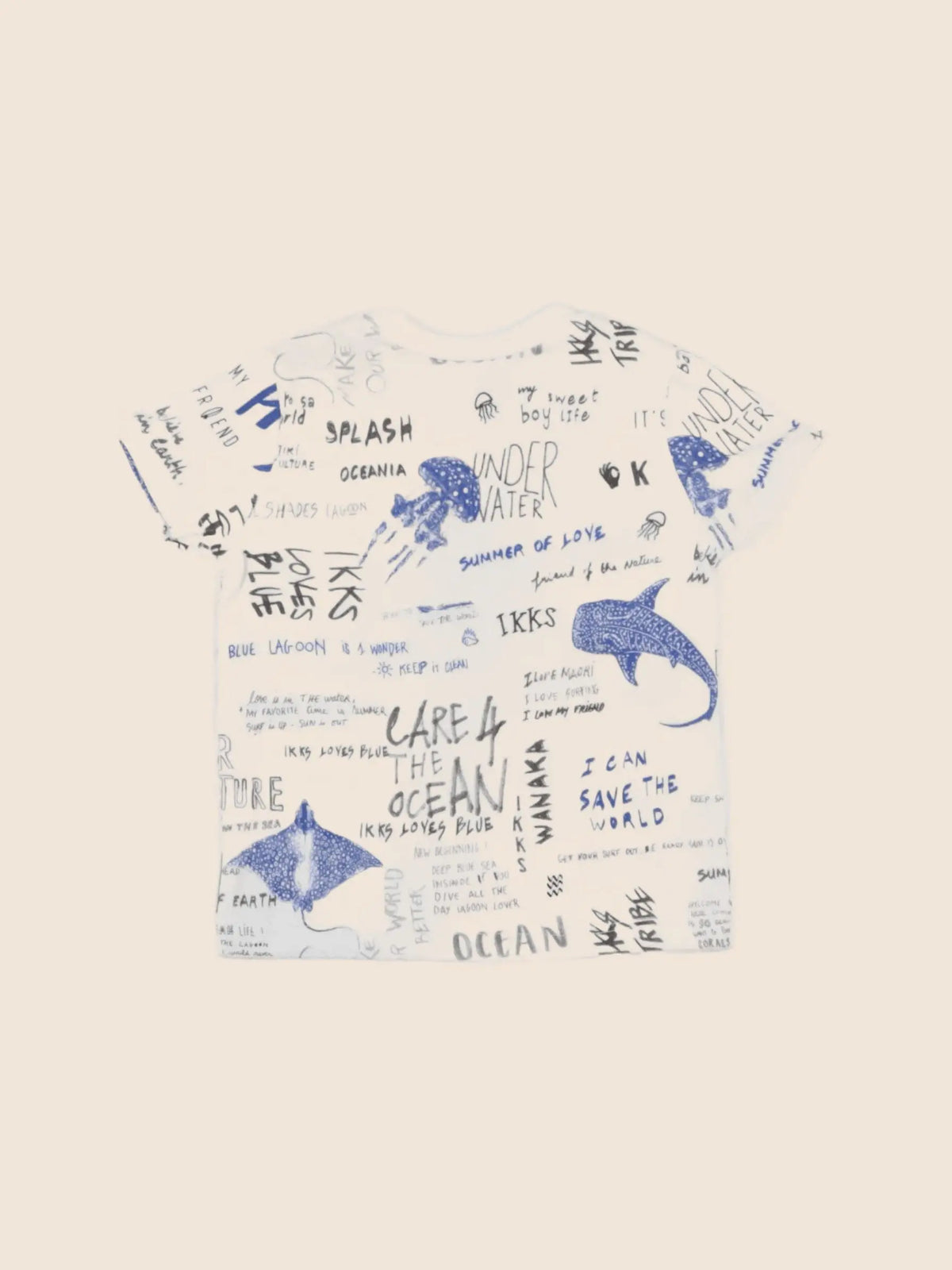 IKKS - tee-shirt multicolore - 6 mois