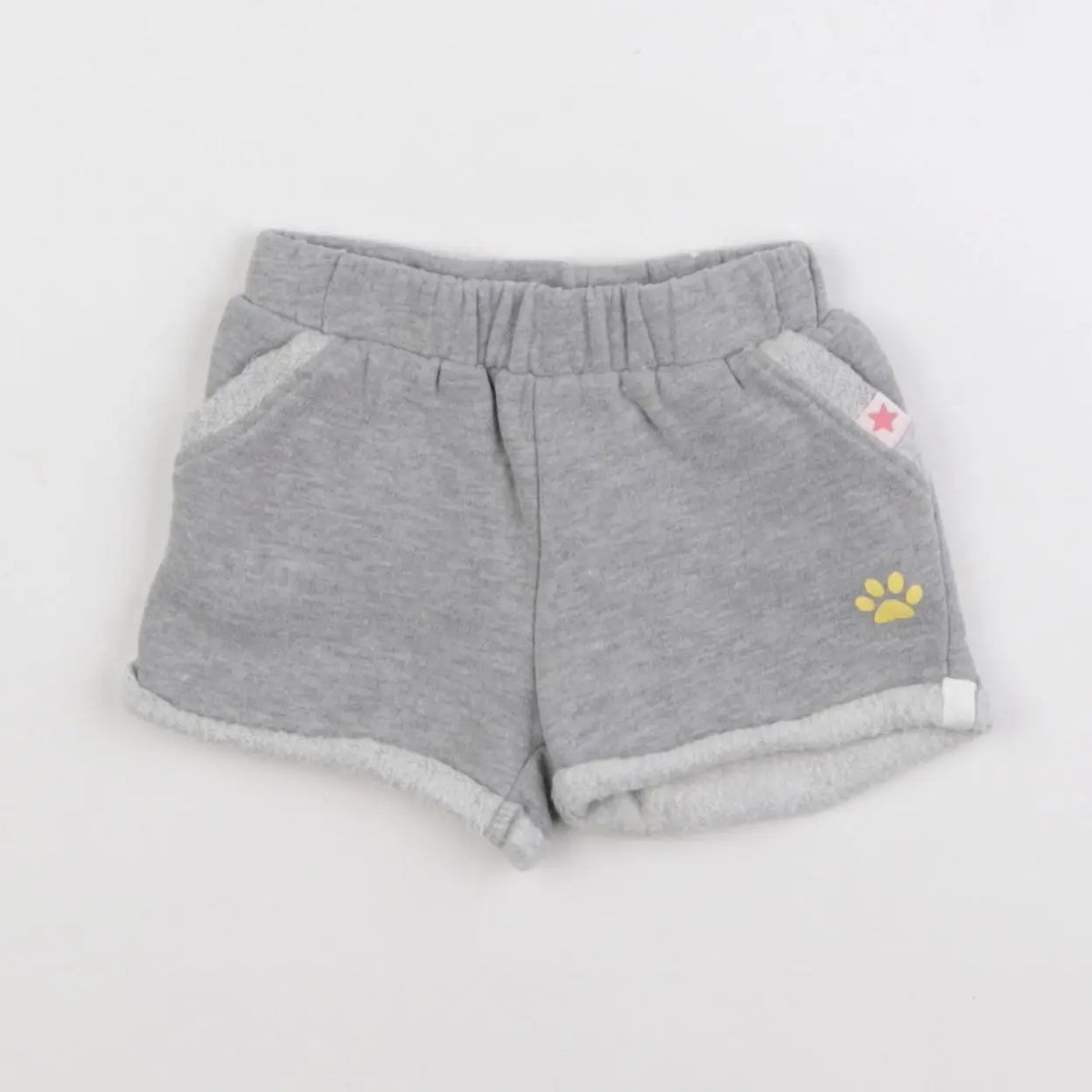 Vertbaudet - short gris - 3 mois