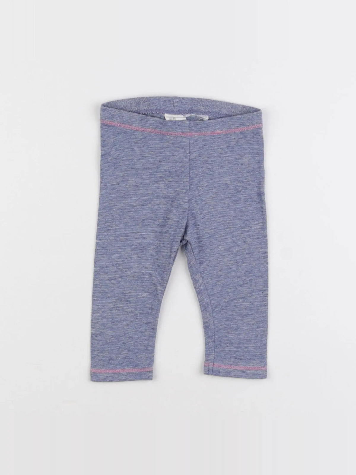 H&M - legging bleu - 3/6 mois