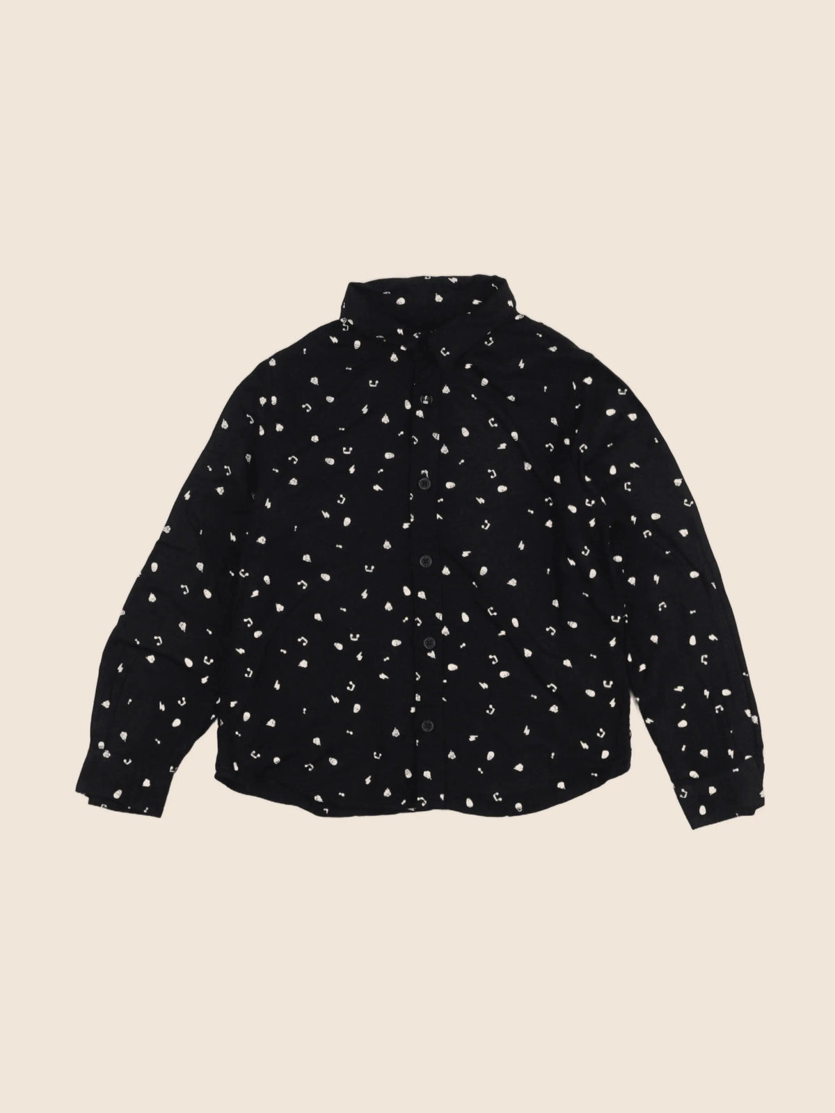 IKKS - chemise noir - 4 ans
