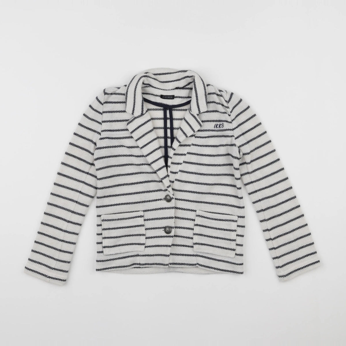 IKKS - veste blanc, bleu - 6 ans