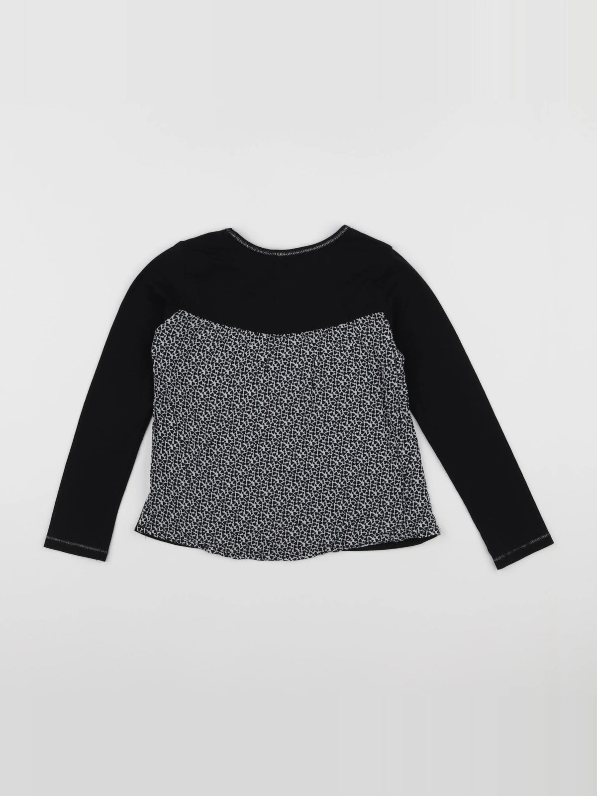 IKKS - tee-shirt noir, gris - 6 ans