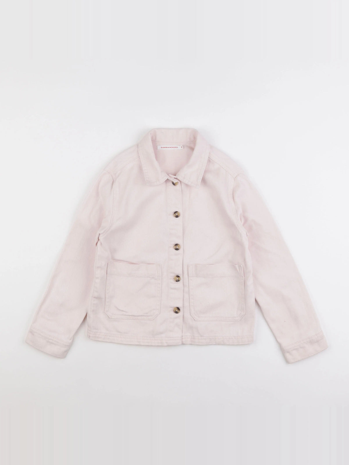 Monoprix - veste rose - 8 ans