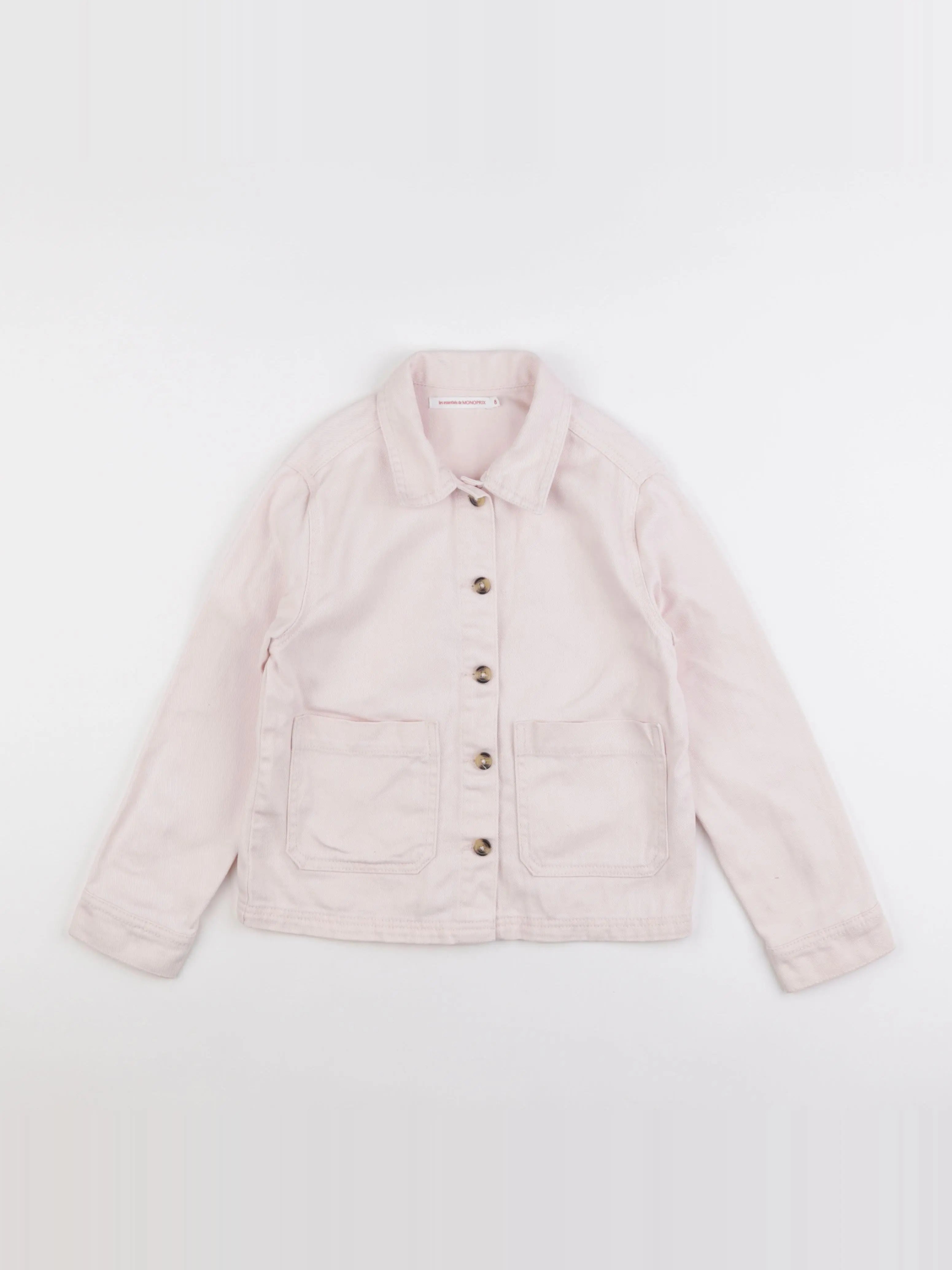 Monoprix - veste rose - 8 ans