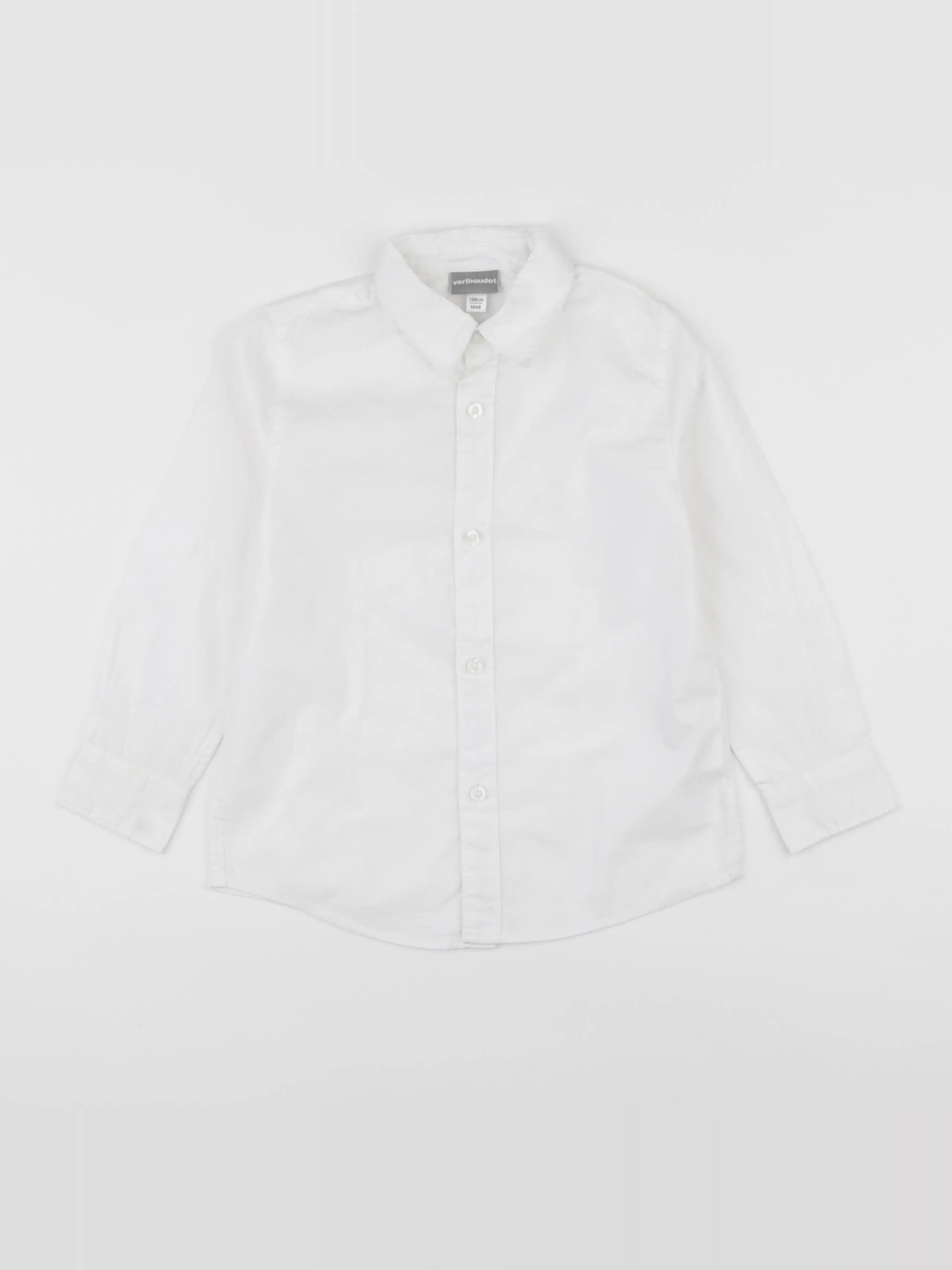 Vertbaudet - chemise blanc - 5 ans