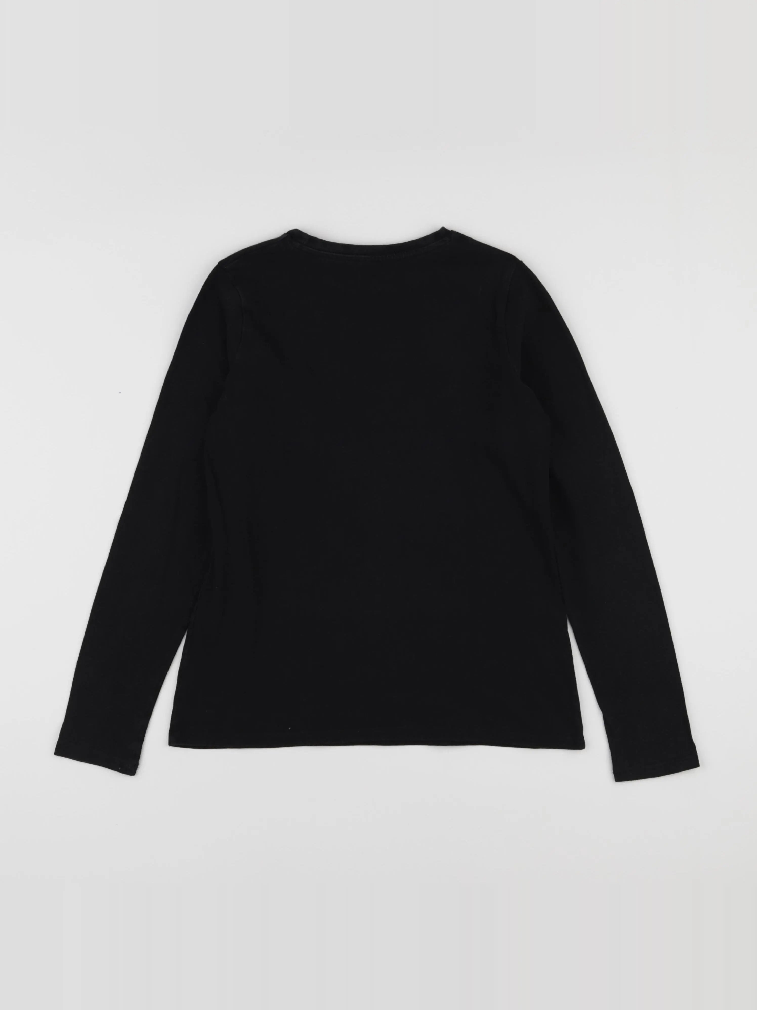 Vertbaudet - tee-shirt noir - 10 ans