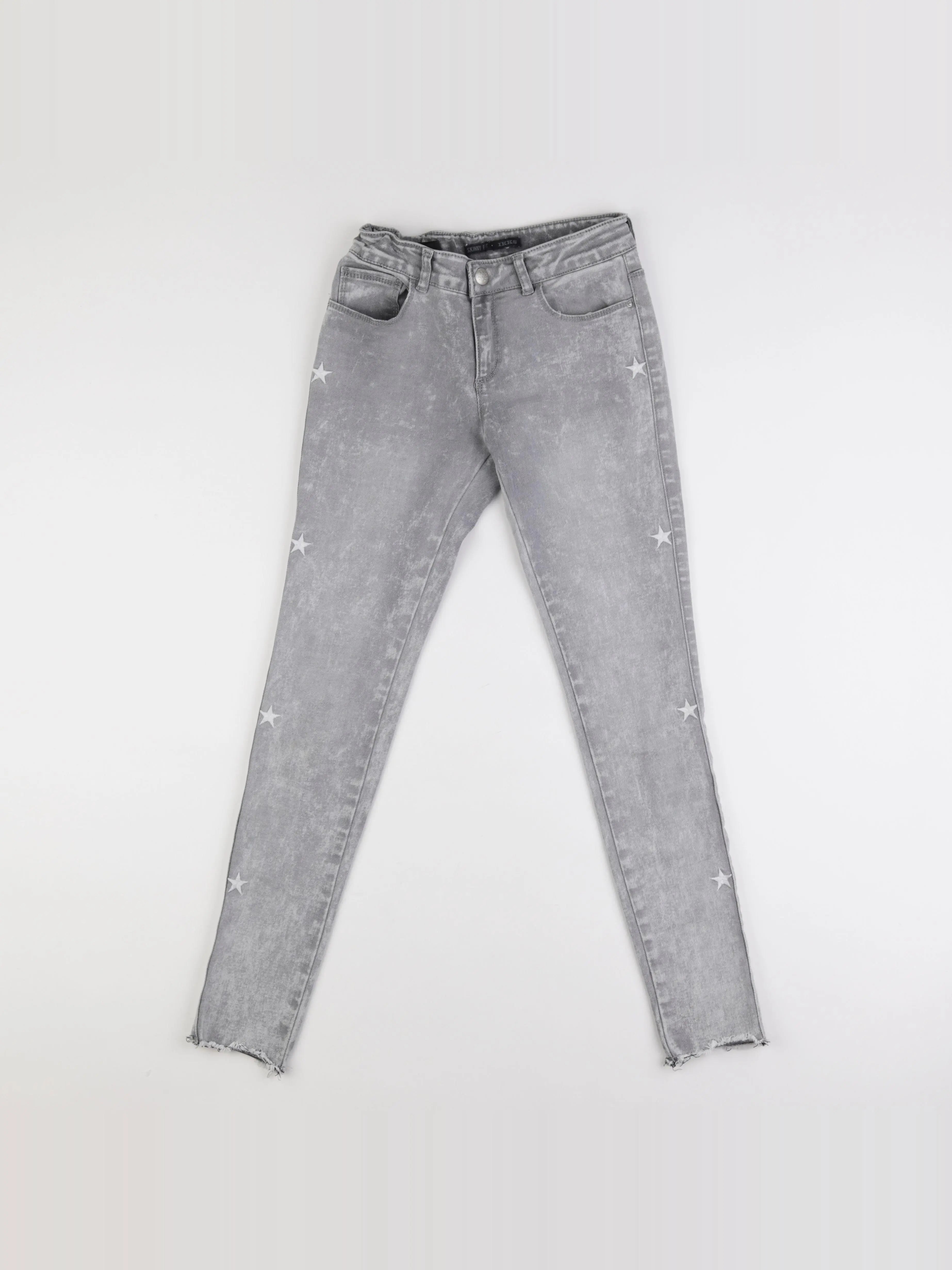 IKKS - jean gris - 12 ans