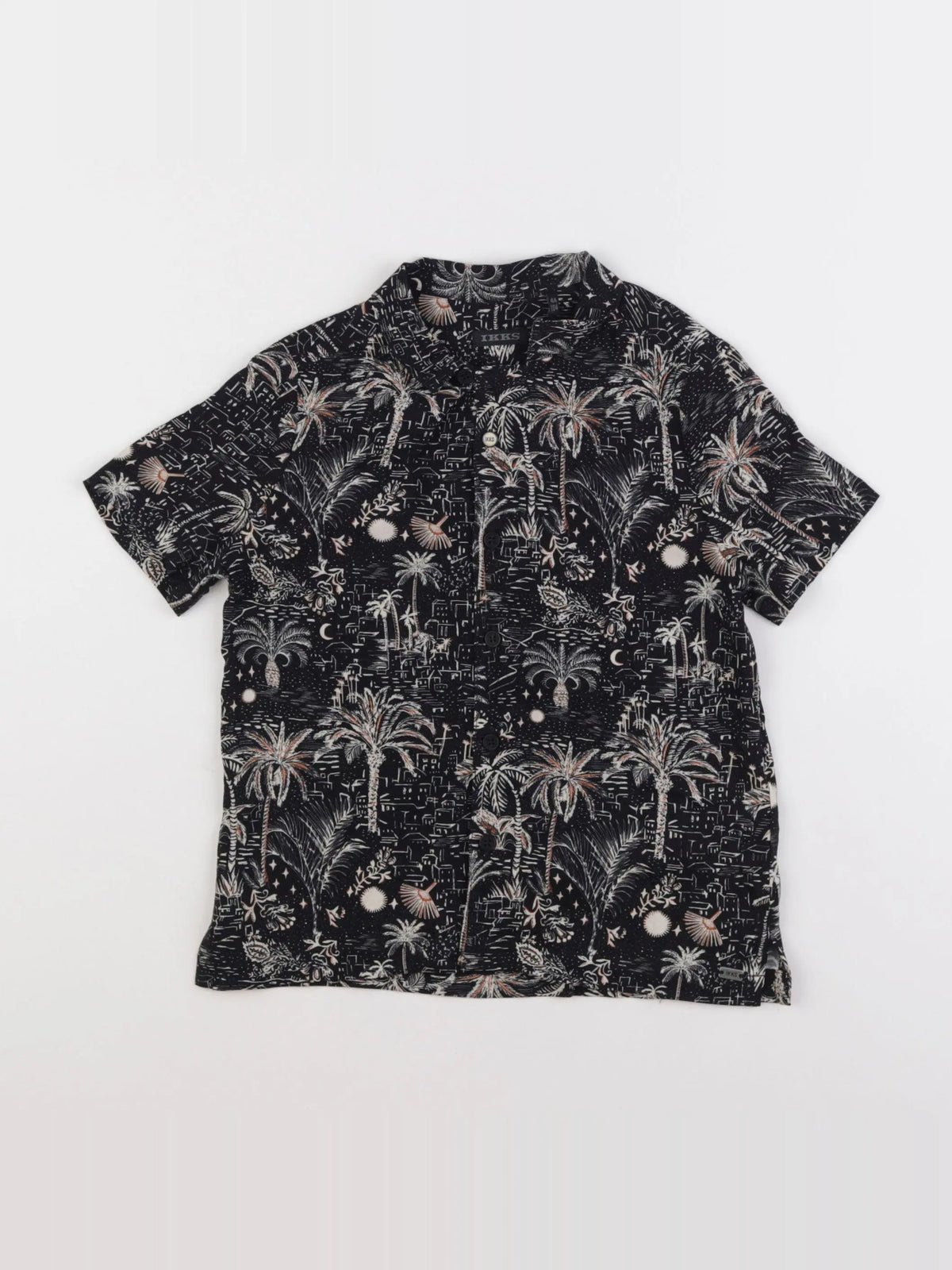 IKKS - chemise noir - 4 ans
