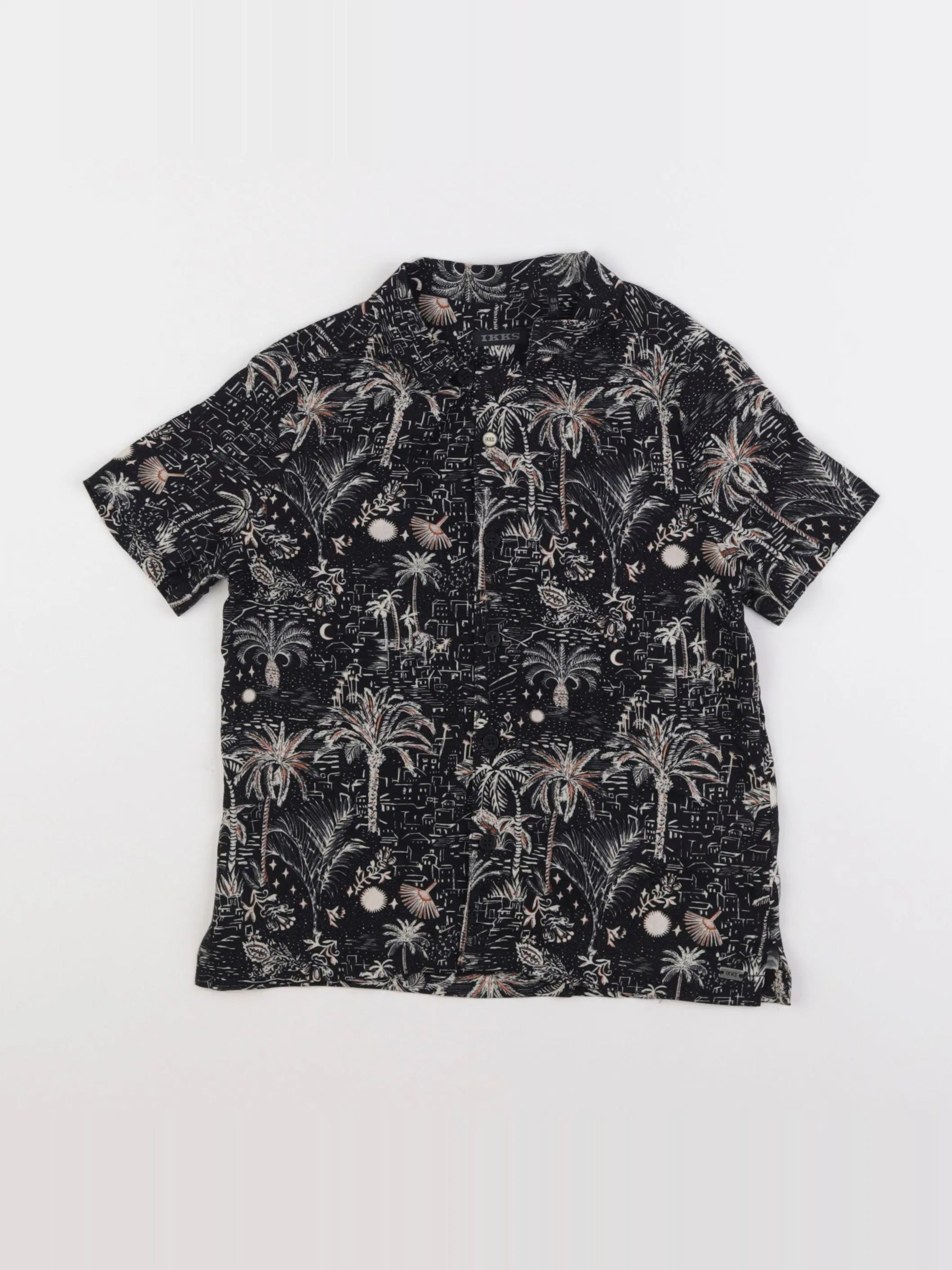 IKKS - chemise noir - 4 ans