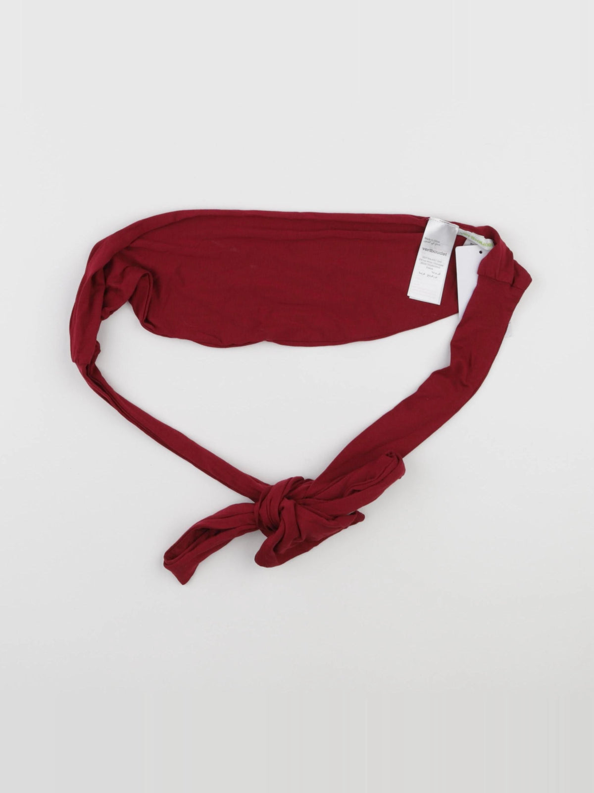 Vertbaudet - bandeau grossesse rouge - 34 à 48