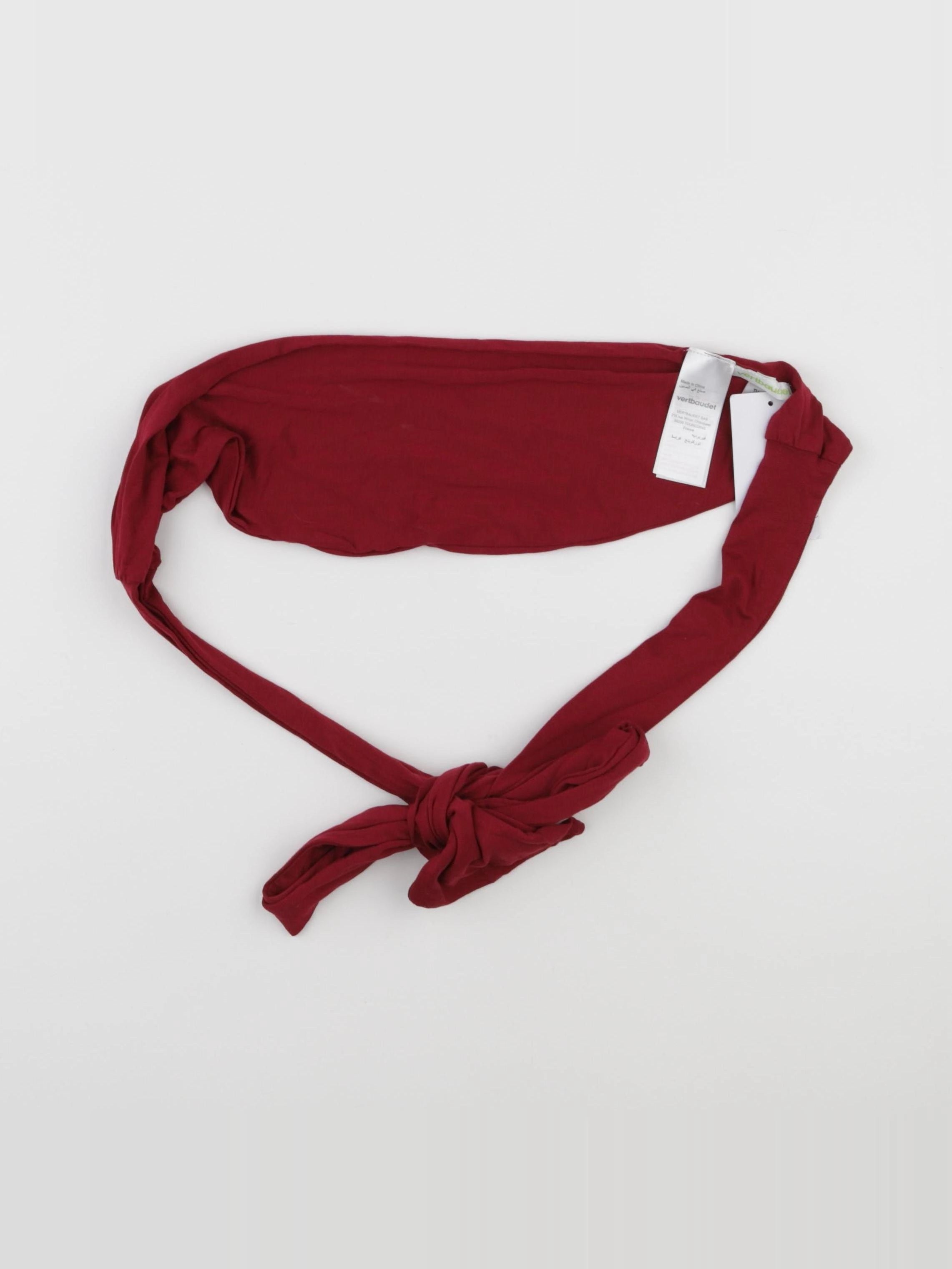 Vertbaudet - bandeau grossesse rouge - 34 à 48