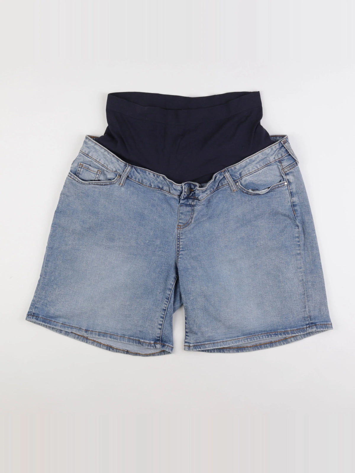 Seraphine - short grossesse bleu - 50
