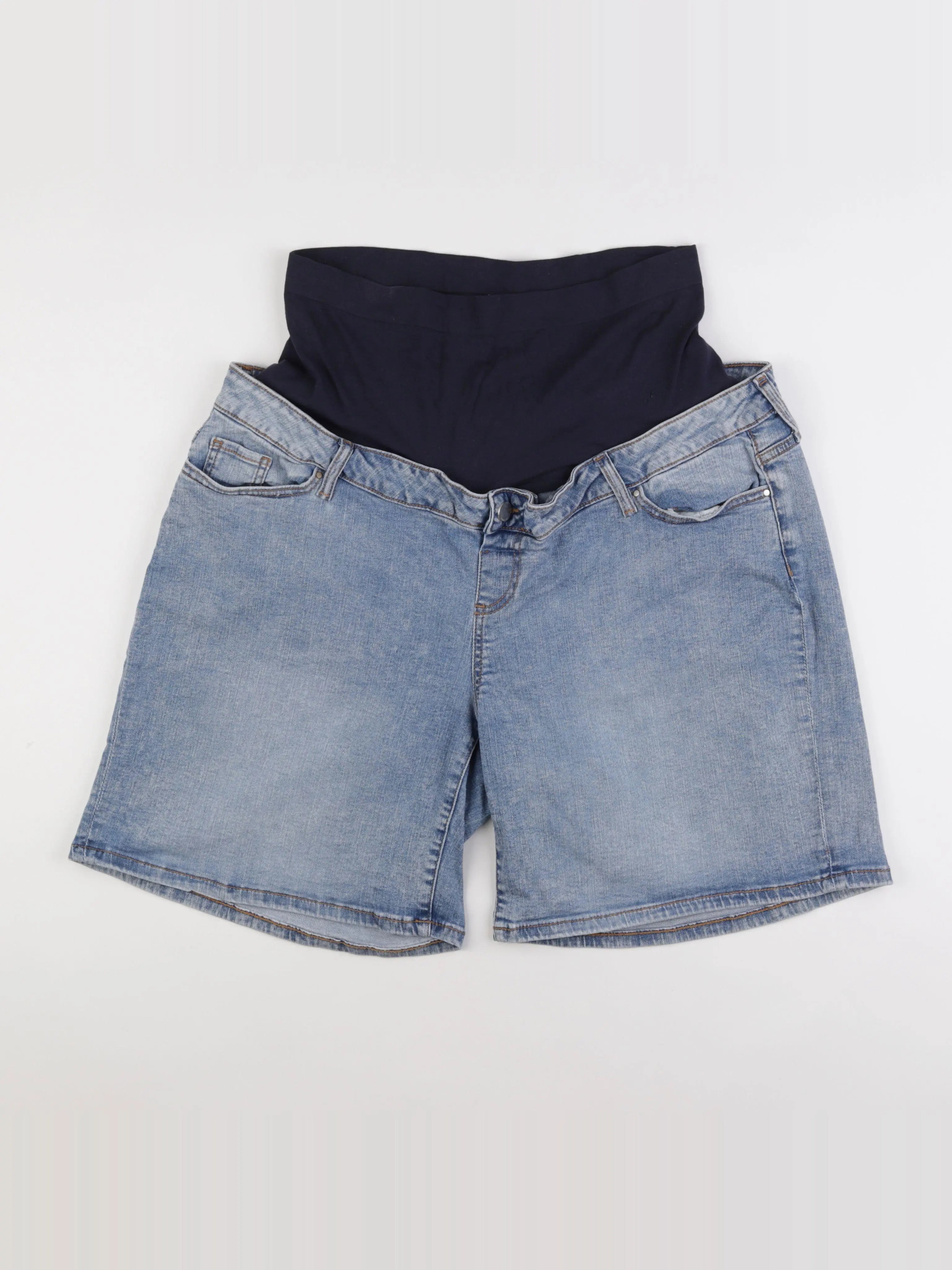 Seraphine - short grossesse bleu - 50