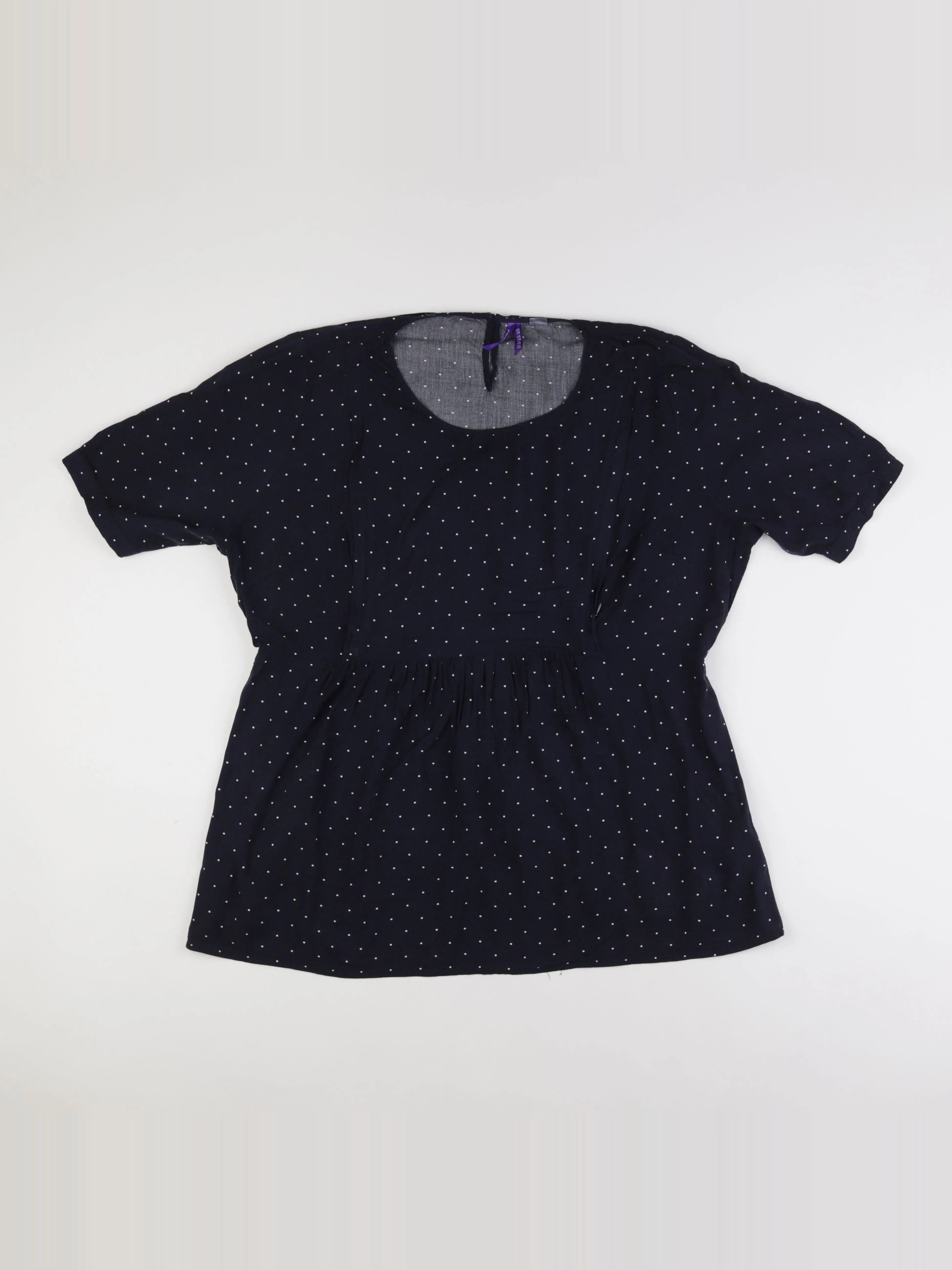 Seraphine - blouse allaitement bleu - 48