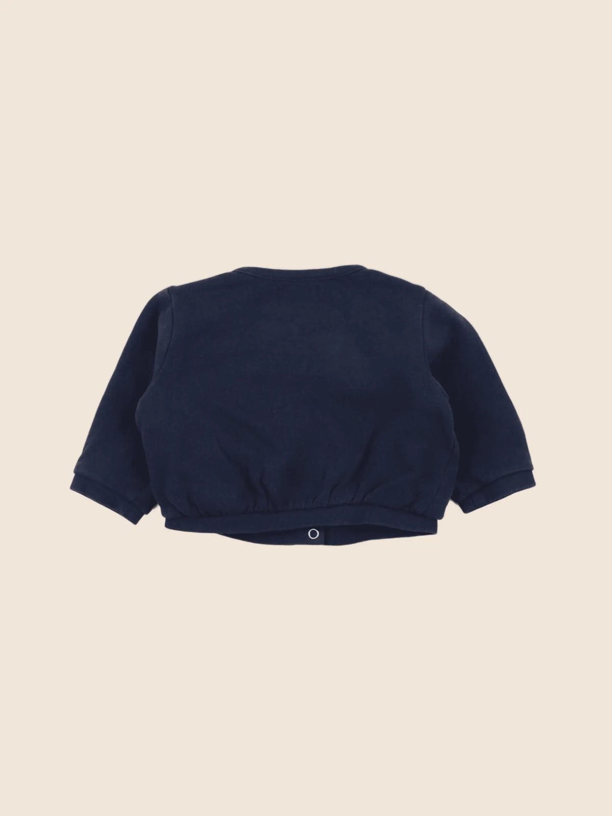 Vertbaudet - sweat bleu - 6 mois