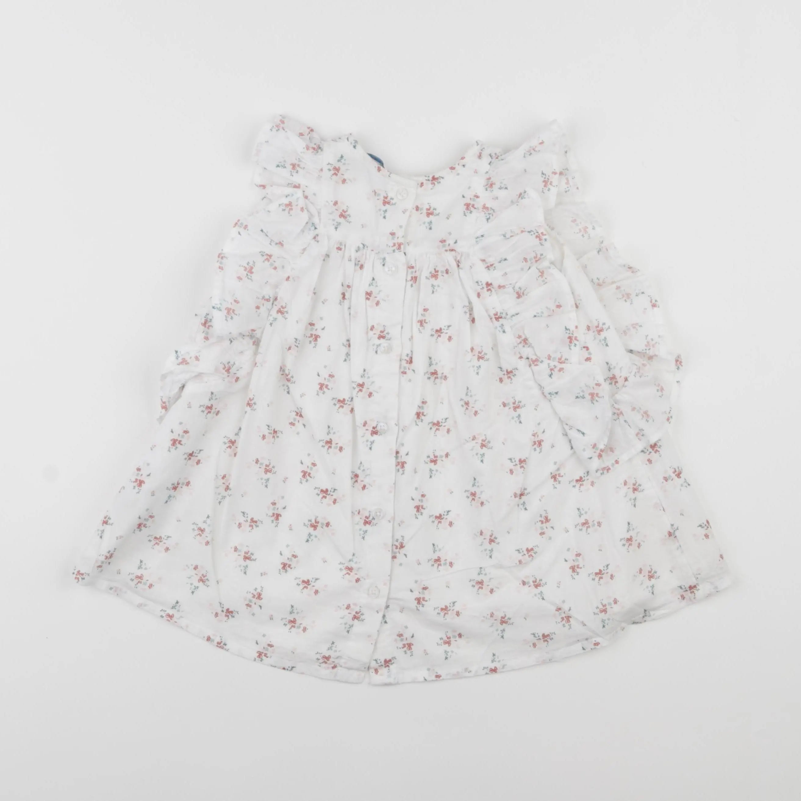 Vertbaudet - robe multicolore - 12 mois