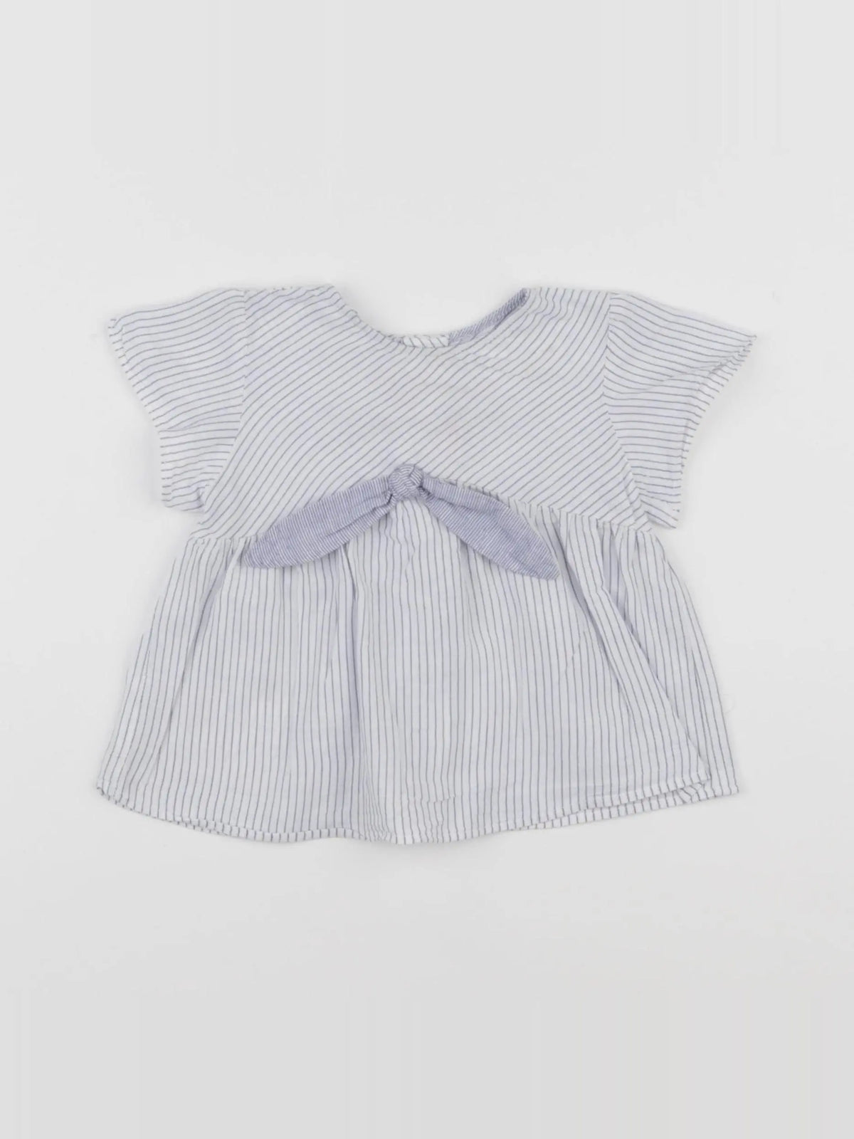 Zara - blouse bleu - 9/12 mois