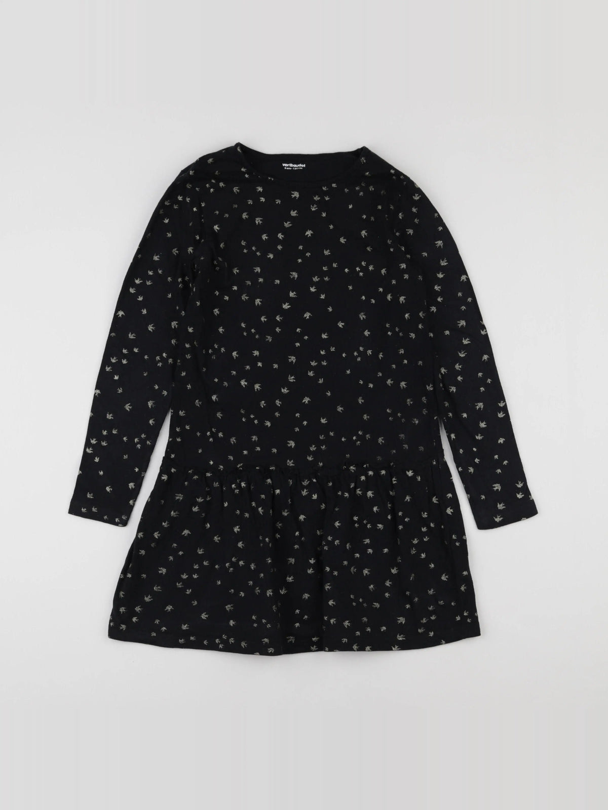 Vertbaudet - robe noir - 9 ans